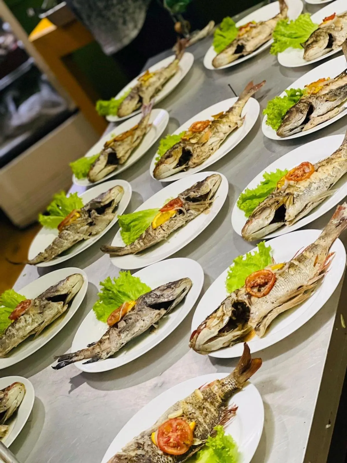 Food in Frangipani Beach Villa