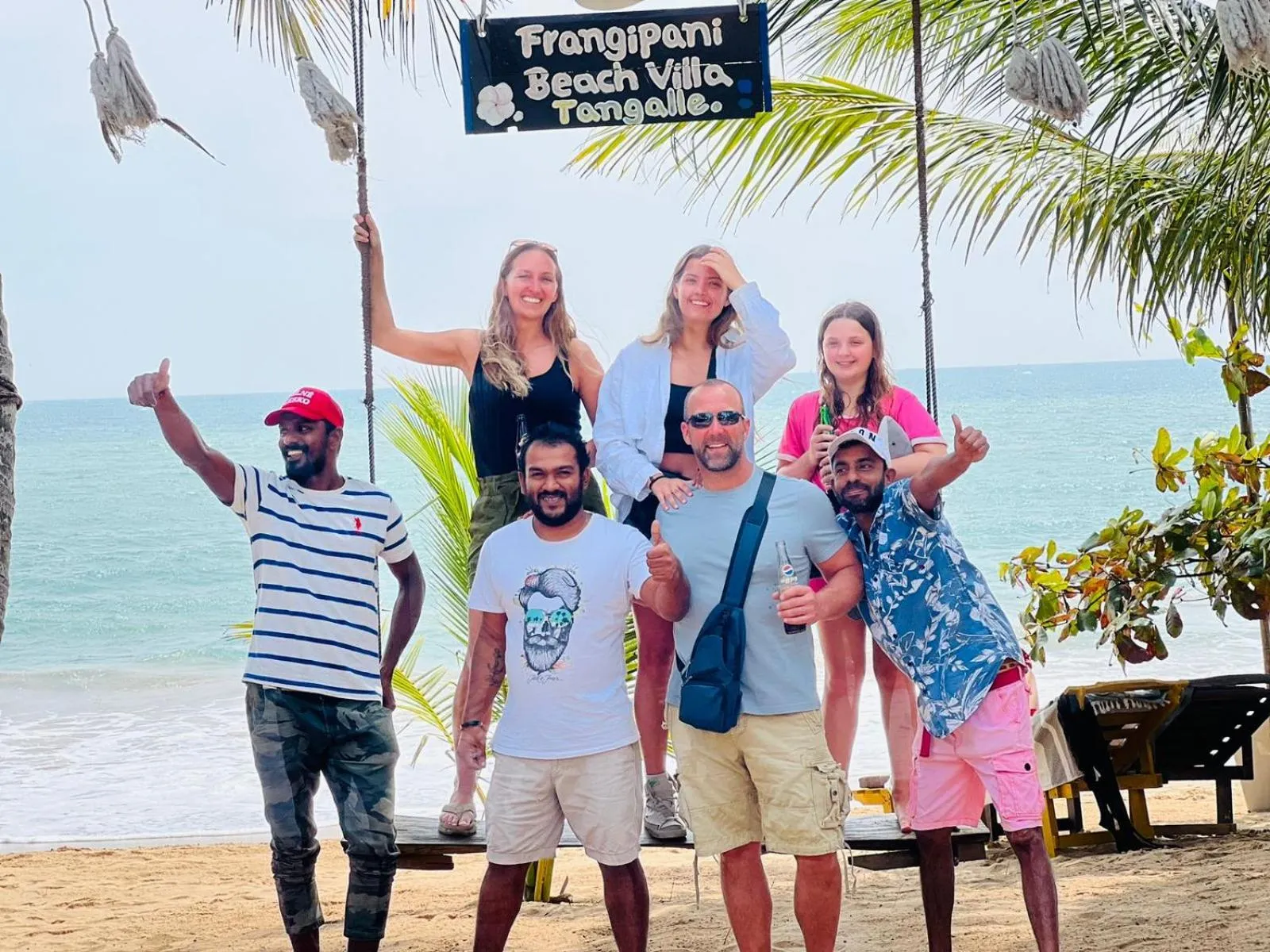 Beach in Frangipani Beach Villa