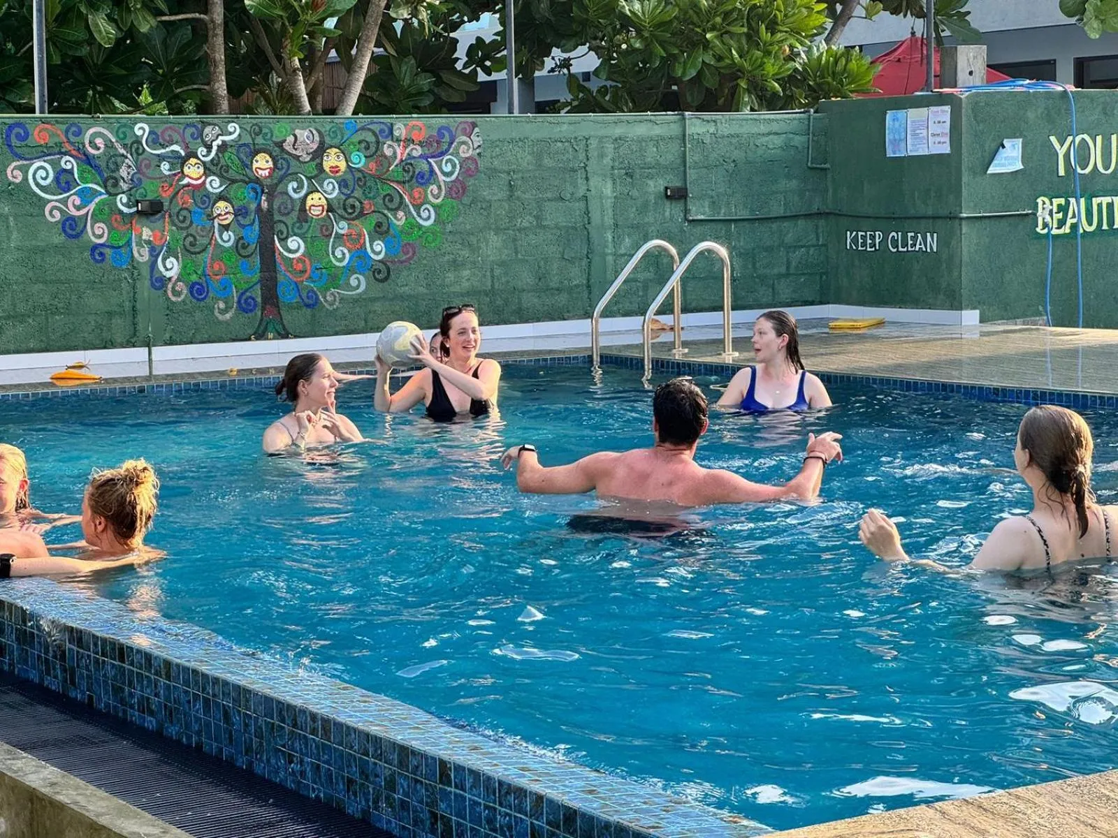 Property building in Frangipani Beach Villa