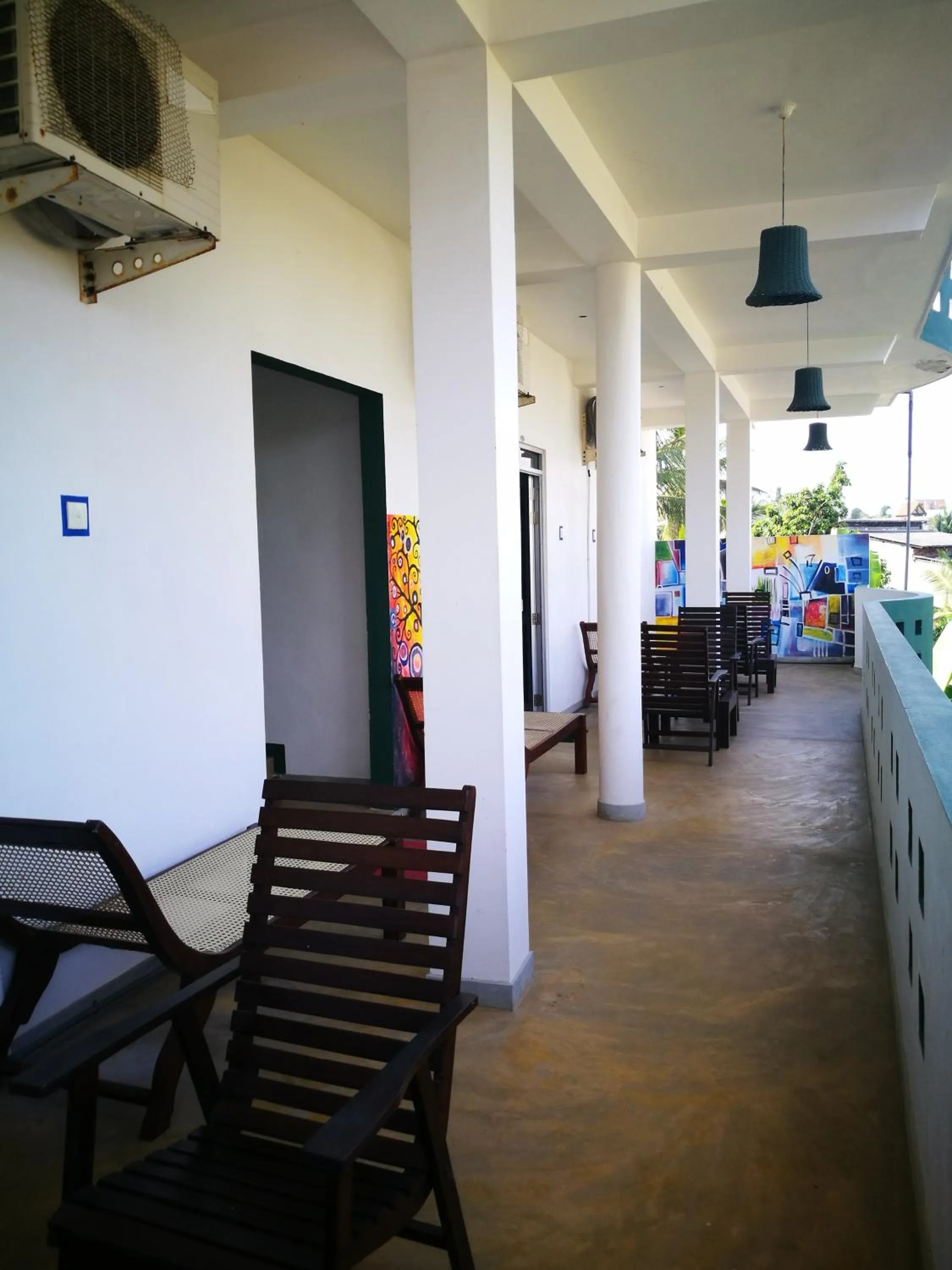 Balcony/Terrace in Frangipani Beach Villa