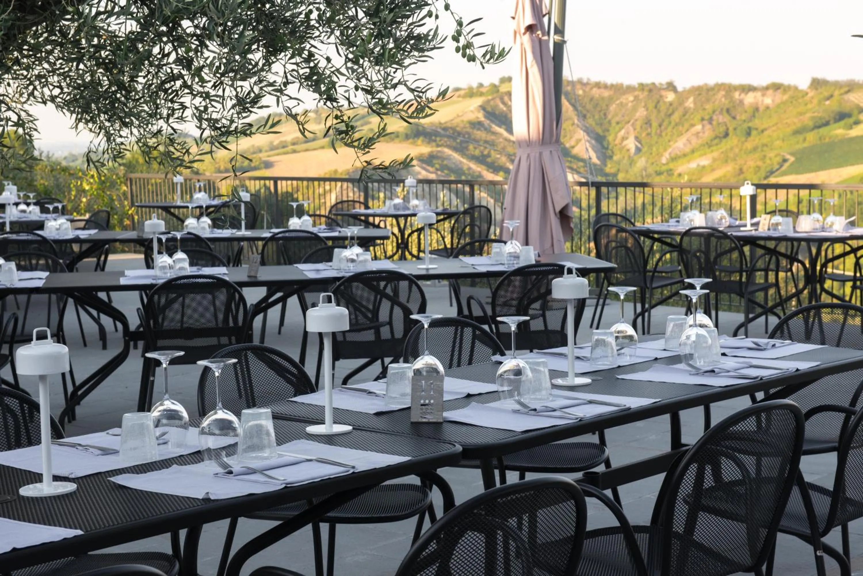 Balcony/Terrace in Agriturismo Torre del Marino