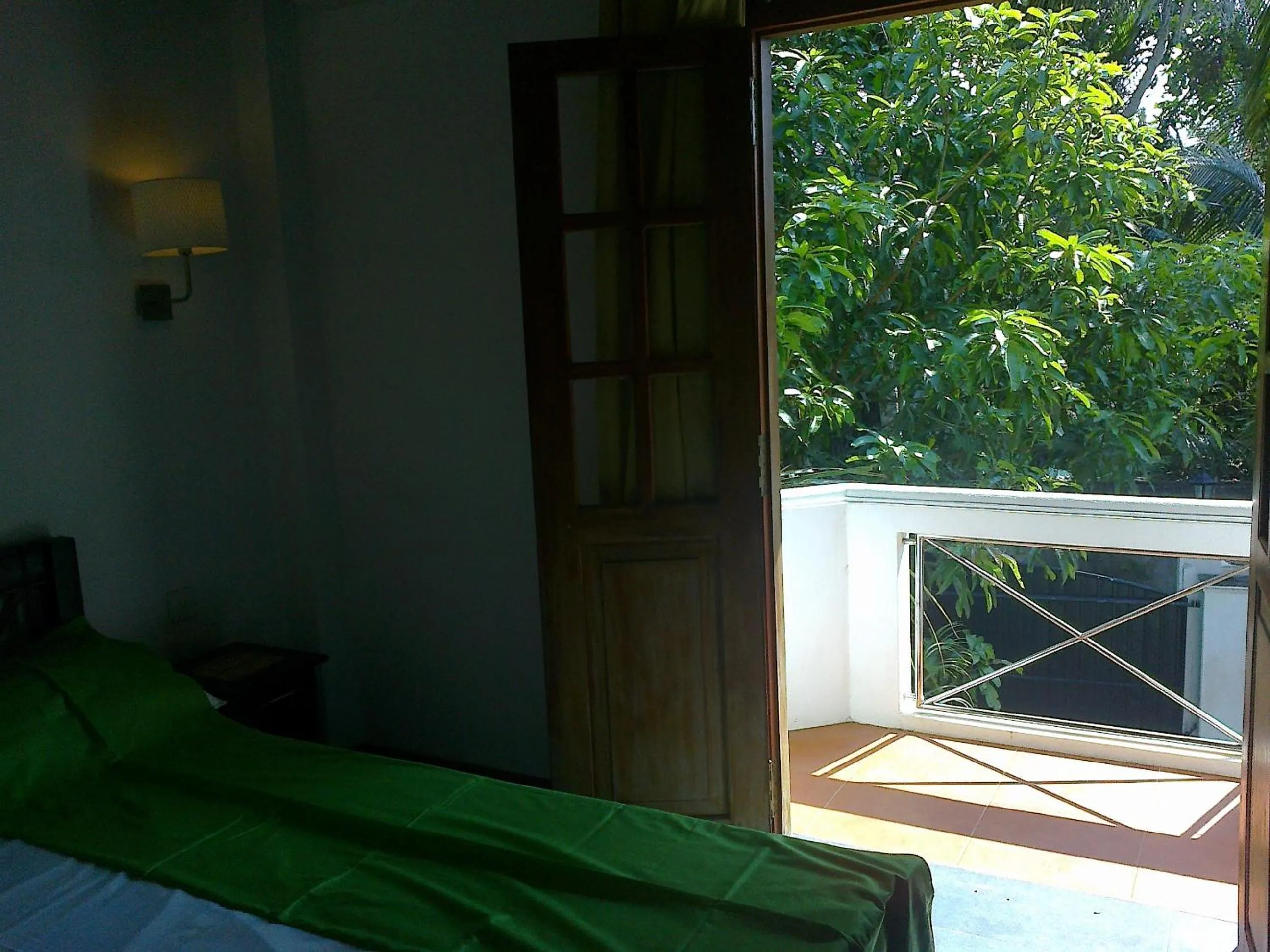 Balcony/Terrace, Bed in Rohan Villa