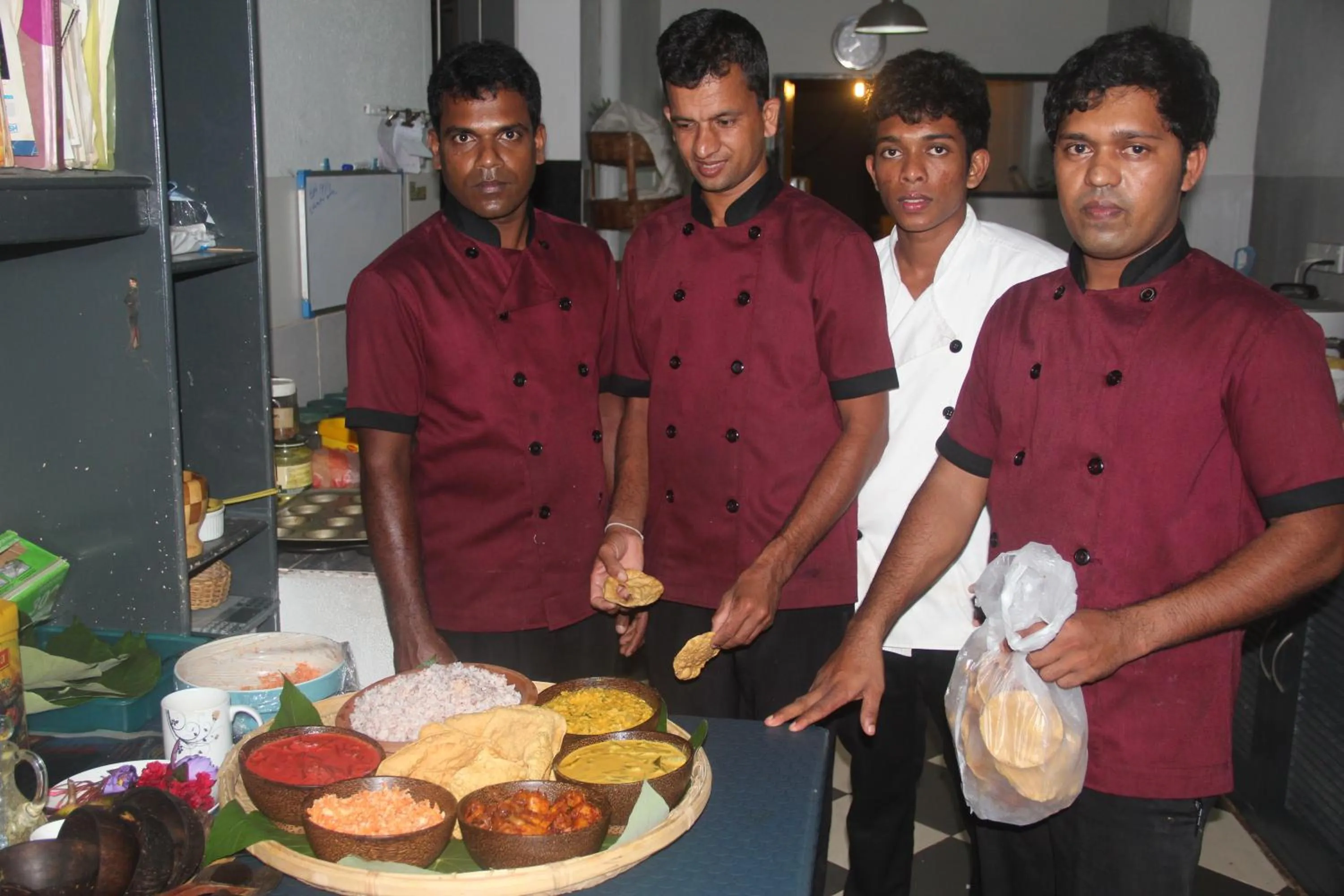 Food in Asian Jewel Boutique Hotel