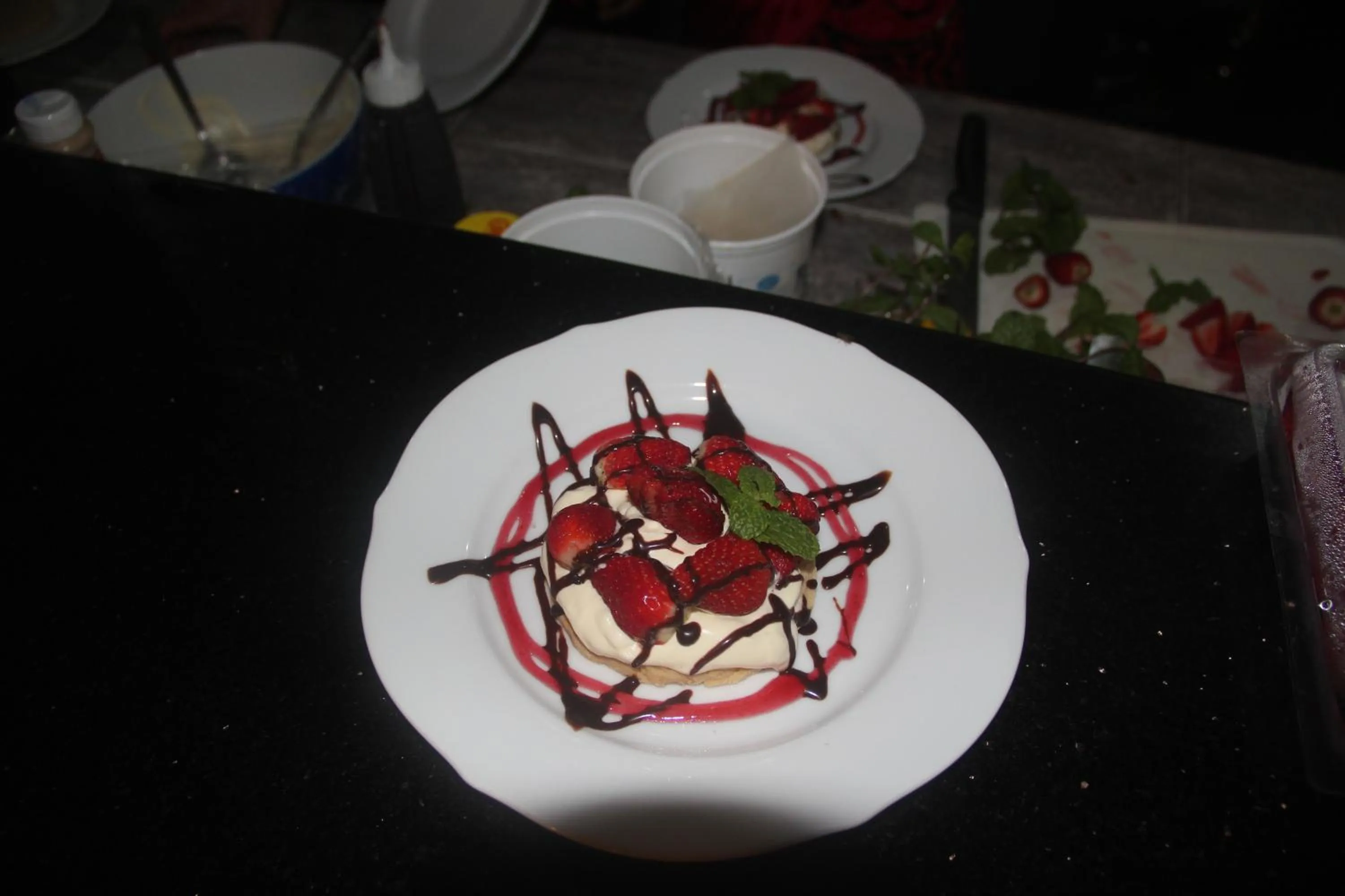 Food in Asian Jewel Boutique Hotel