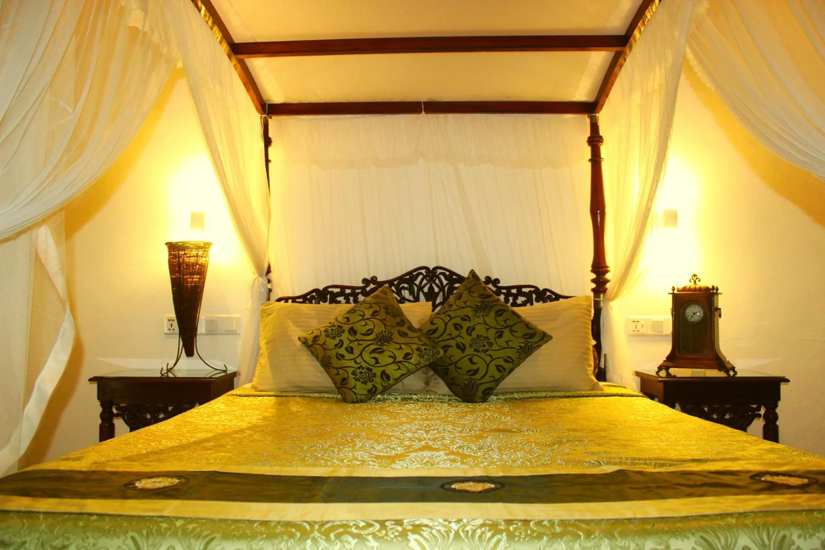 Bed in Asian Jewel Boutique Hotel