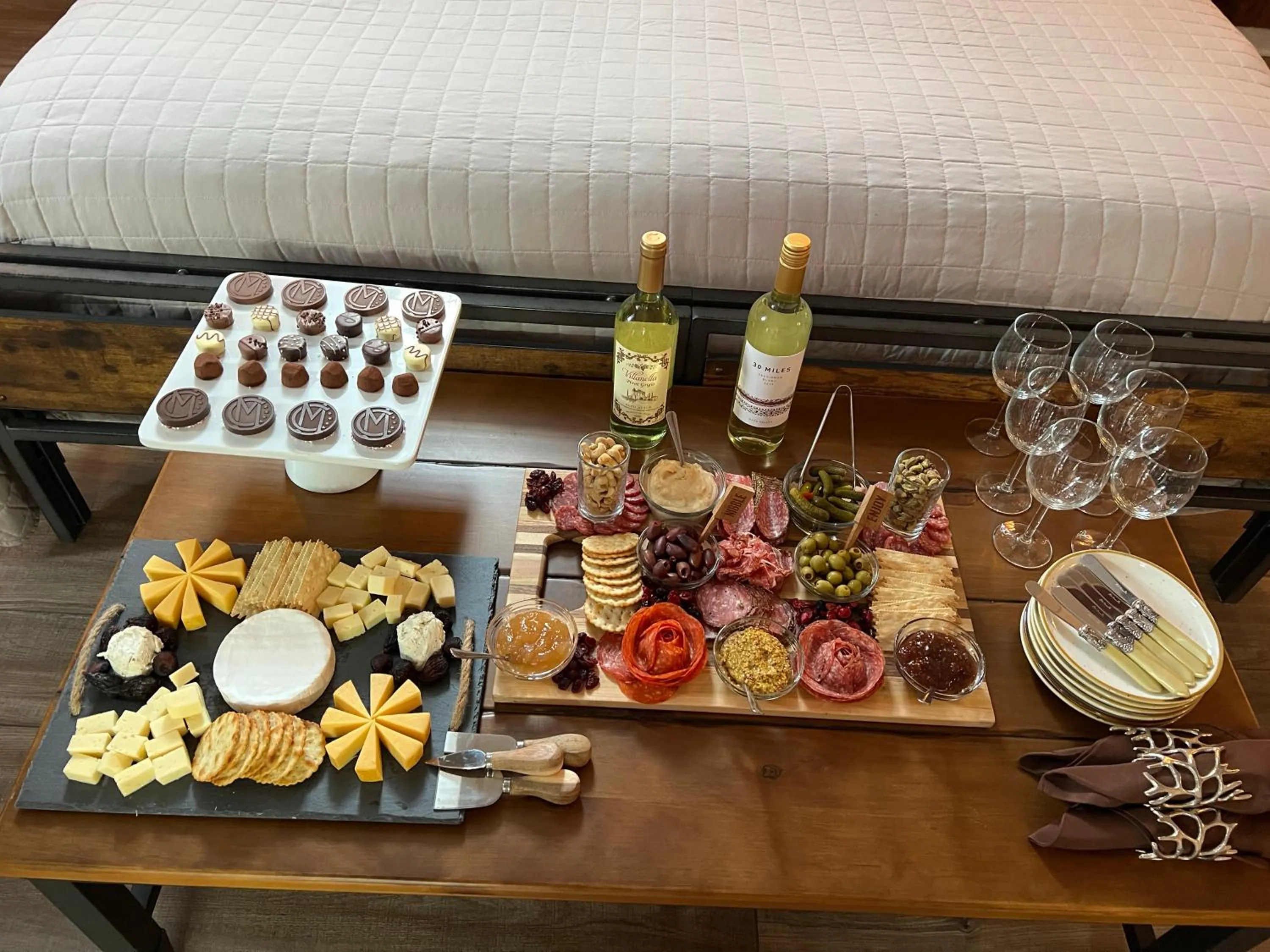 Food in Cartier Mansion