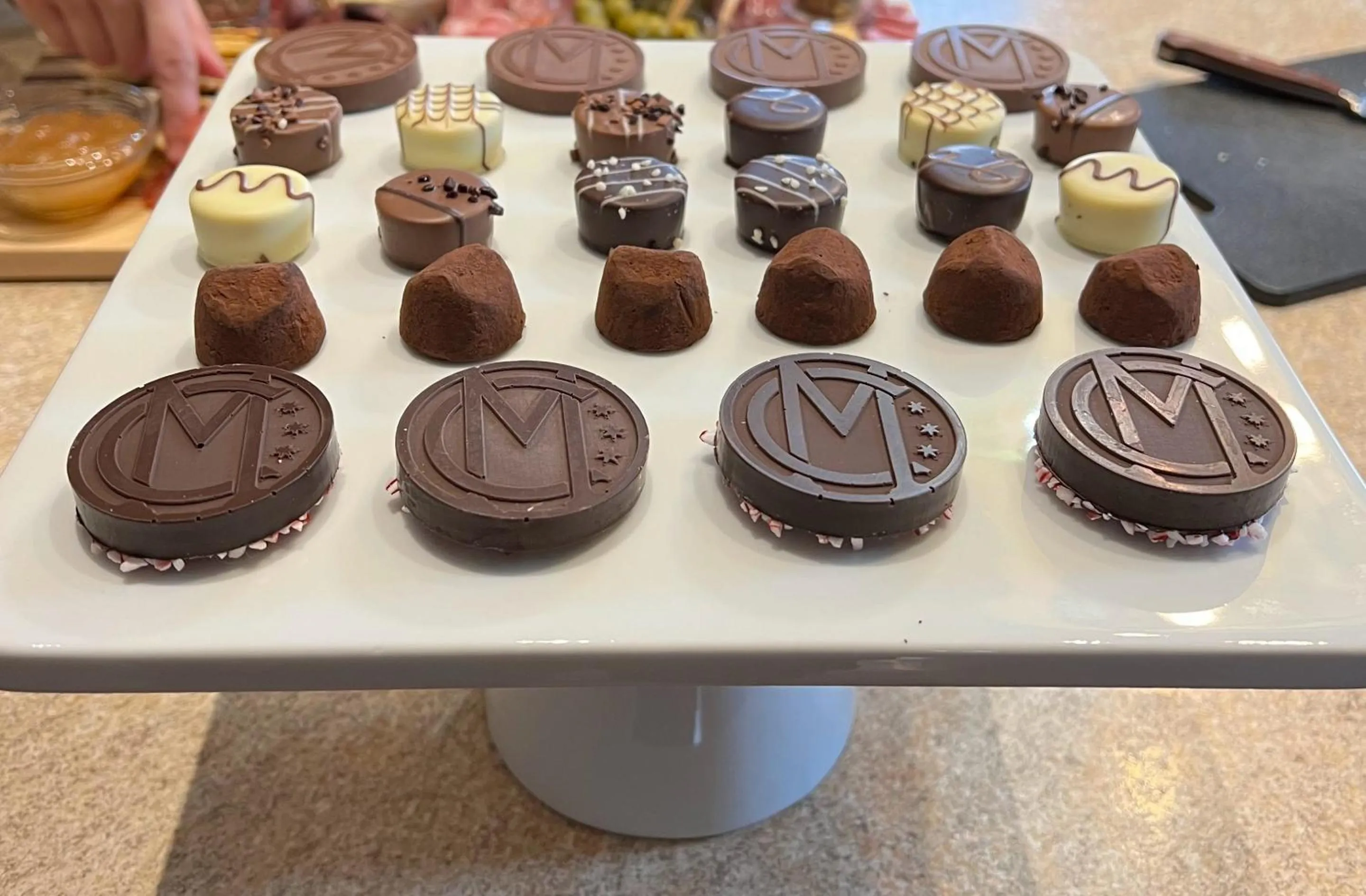 Food in Cartier Mansion