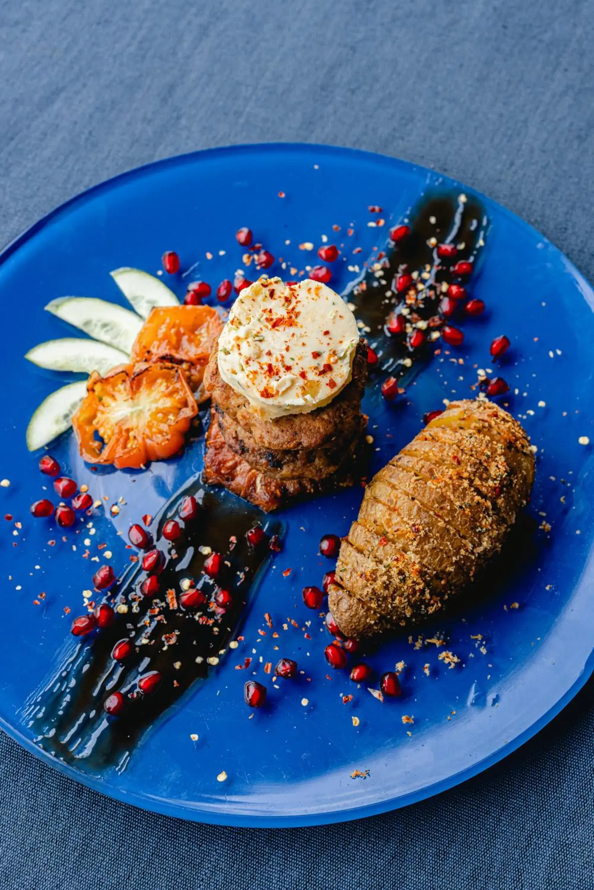 Food close-up in Villa Hundira Food close-up in Villa Hundira