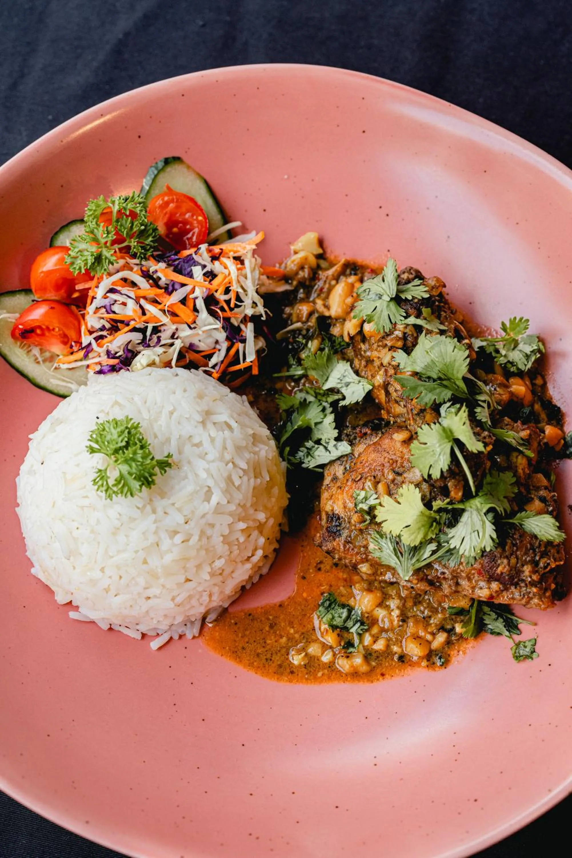 Food close-up in Villa Hundira