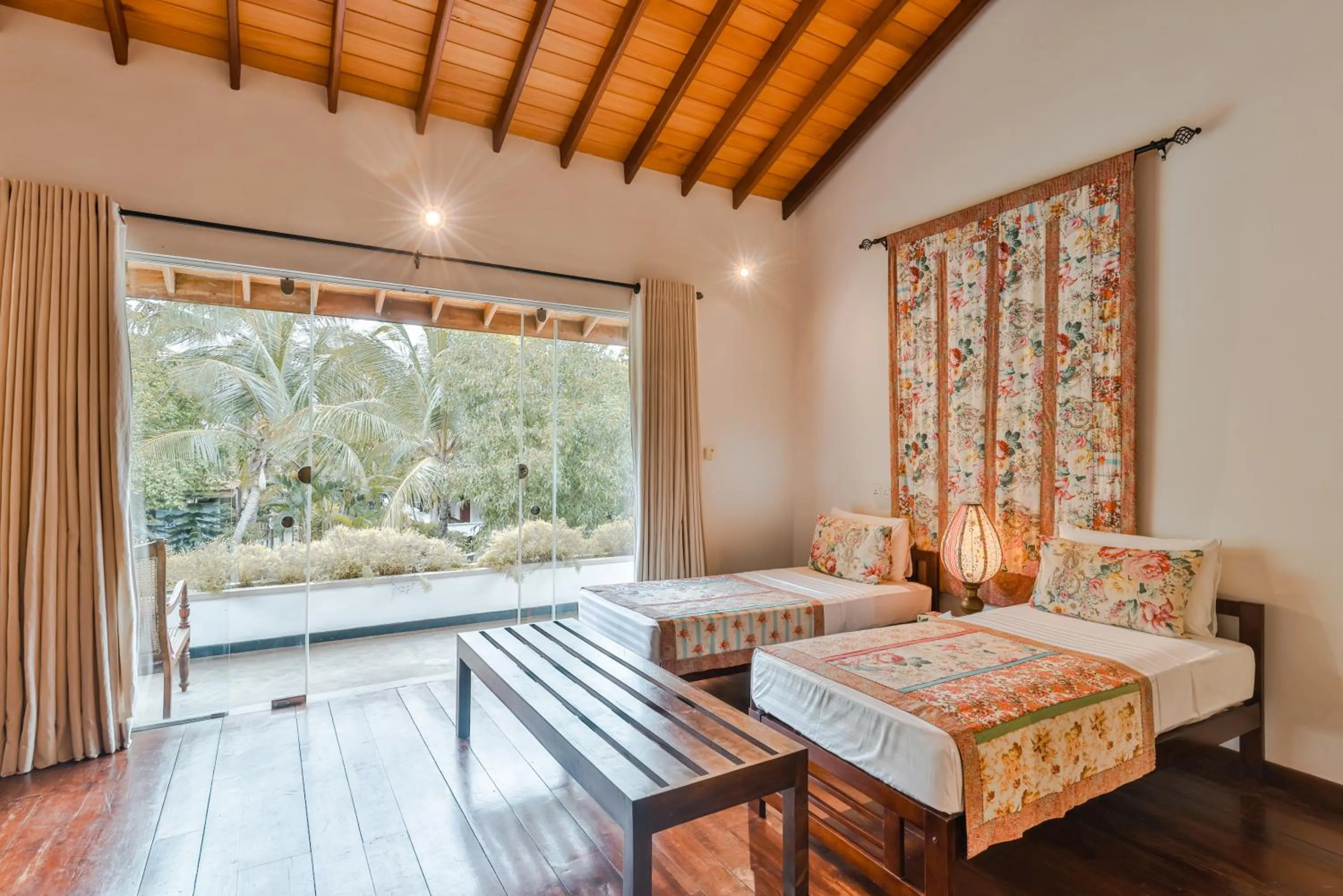 Bed in Villa Hundira