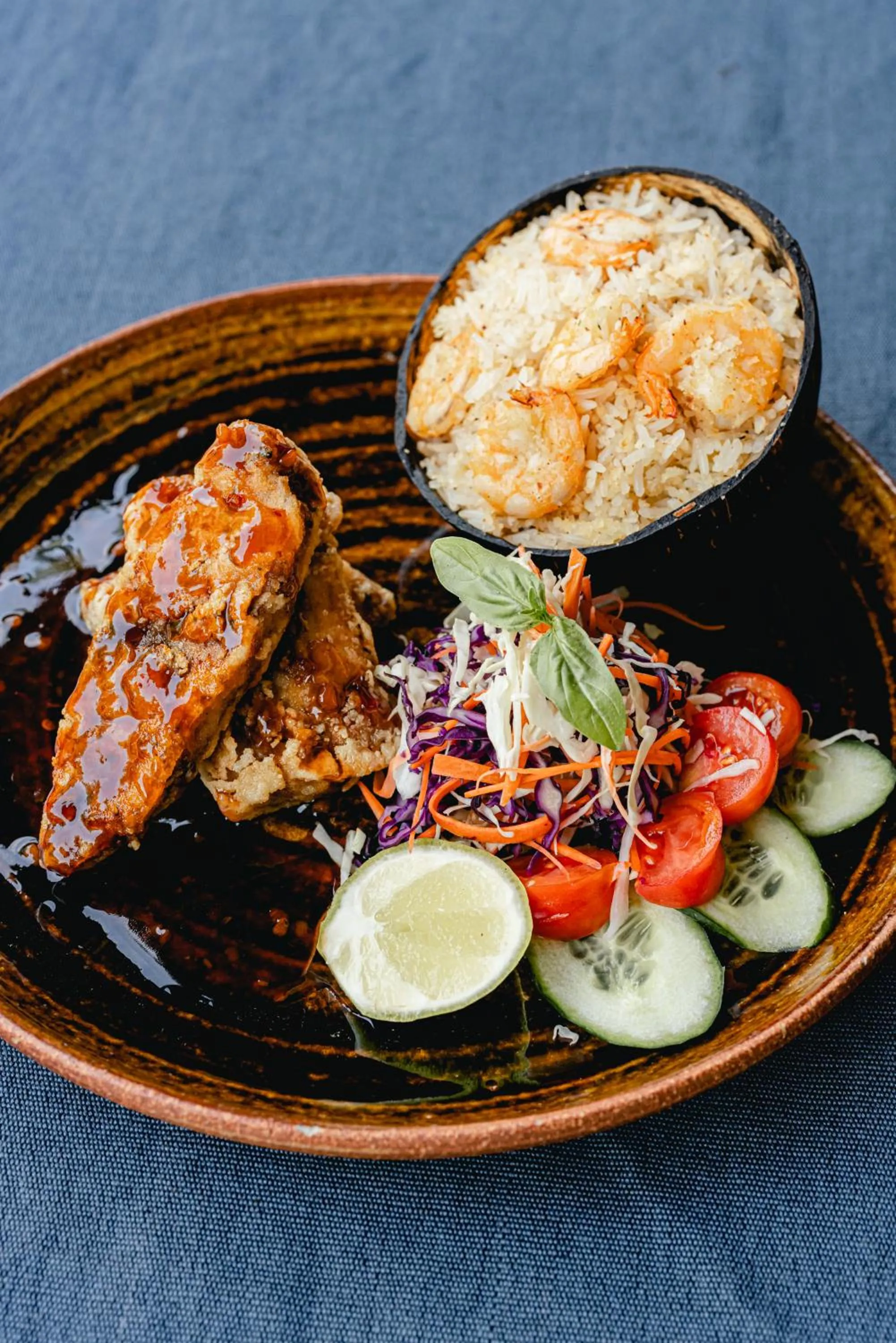 Food close-up in Villa Hundira