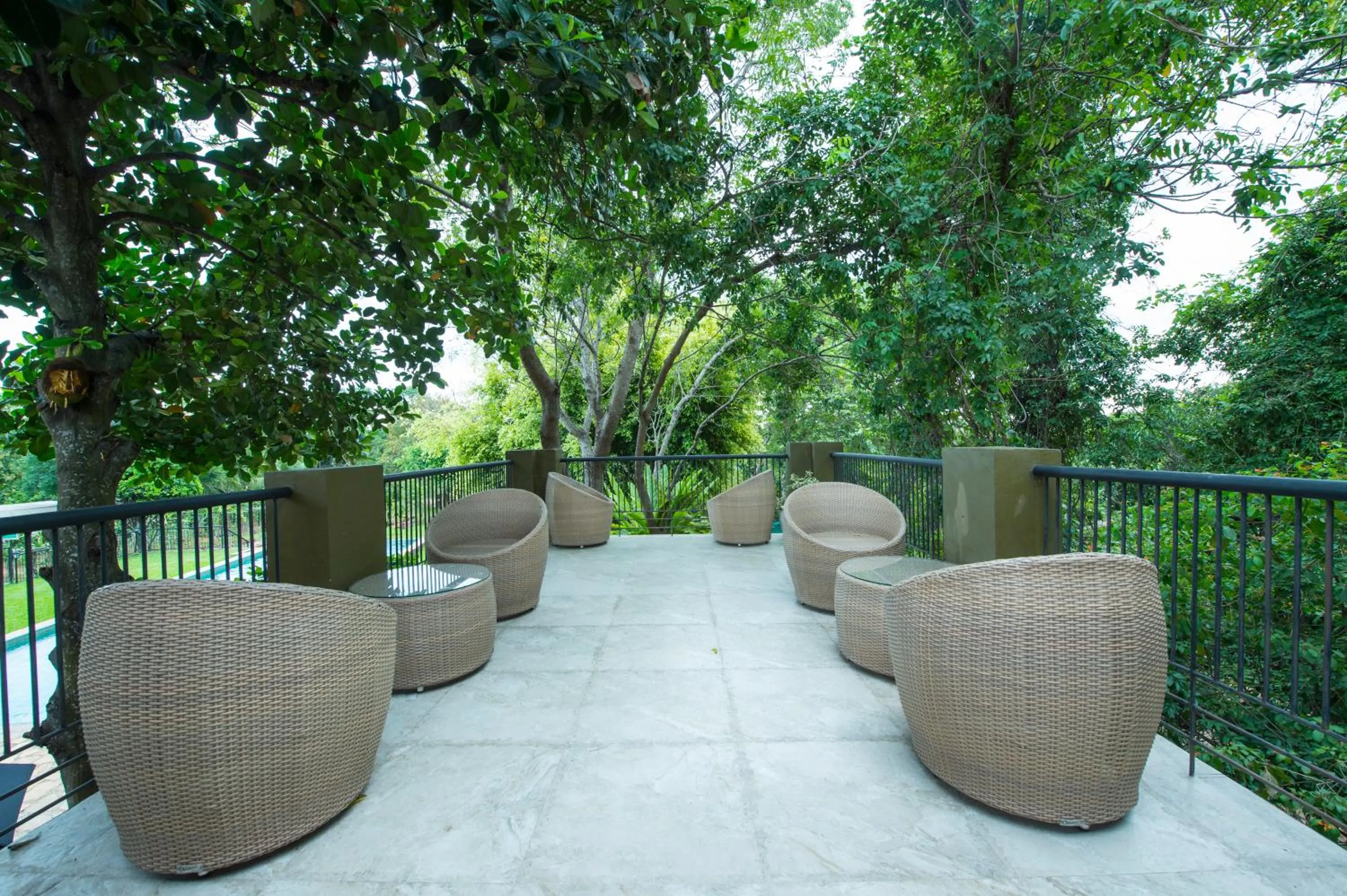 Natural landscape in Kalu's Hideaway Udawalawe