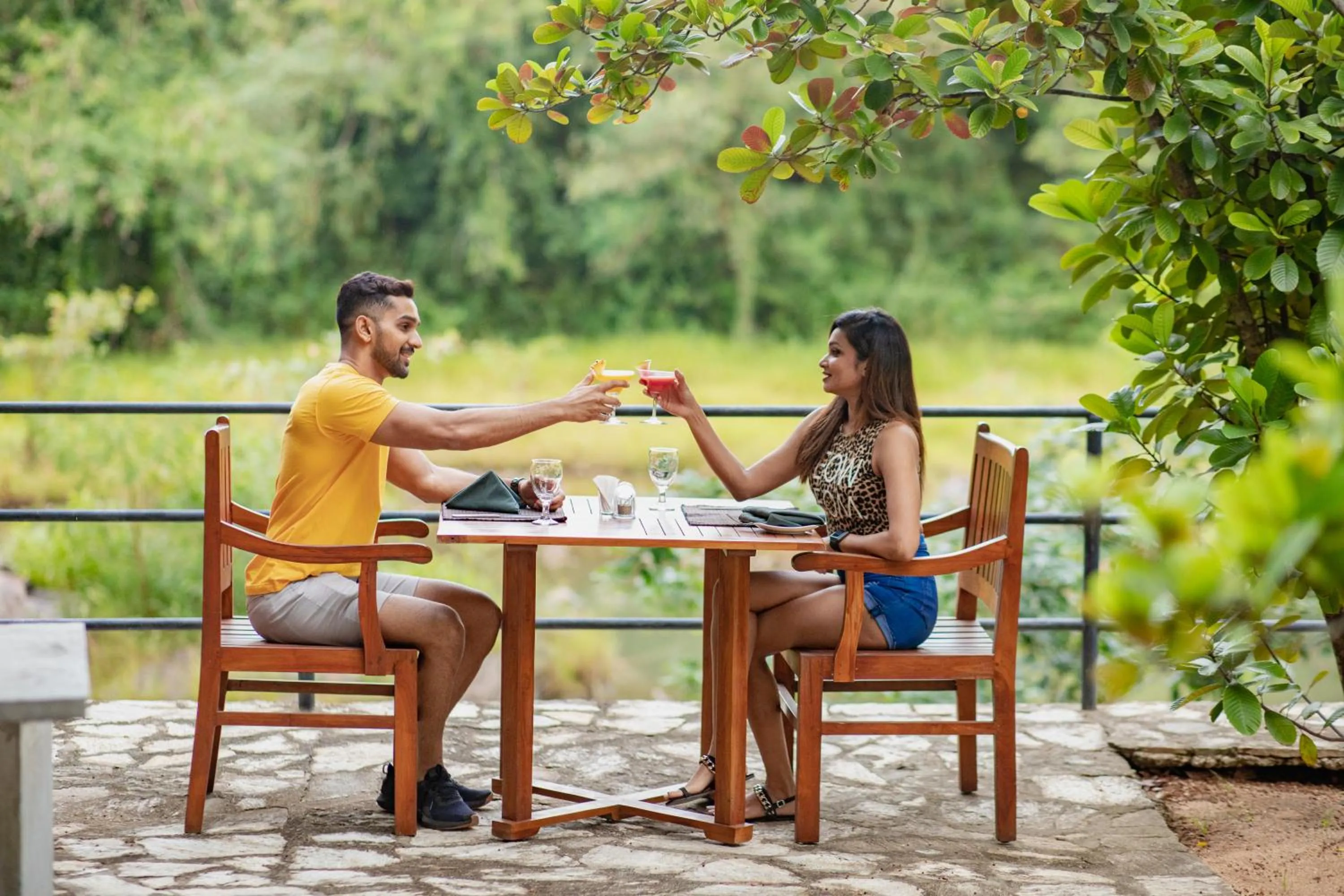 People in Kalu's Hideaway Udawalawe