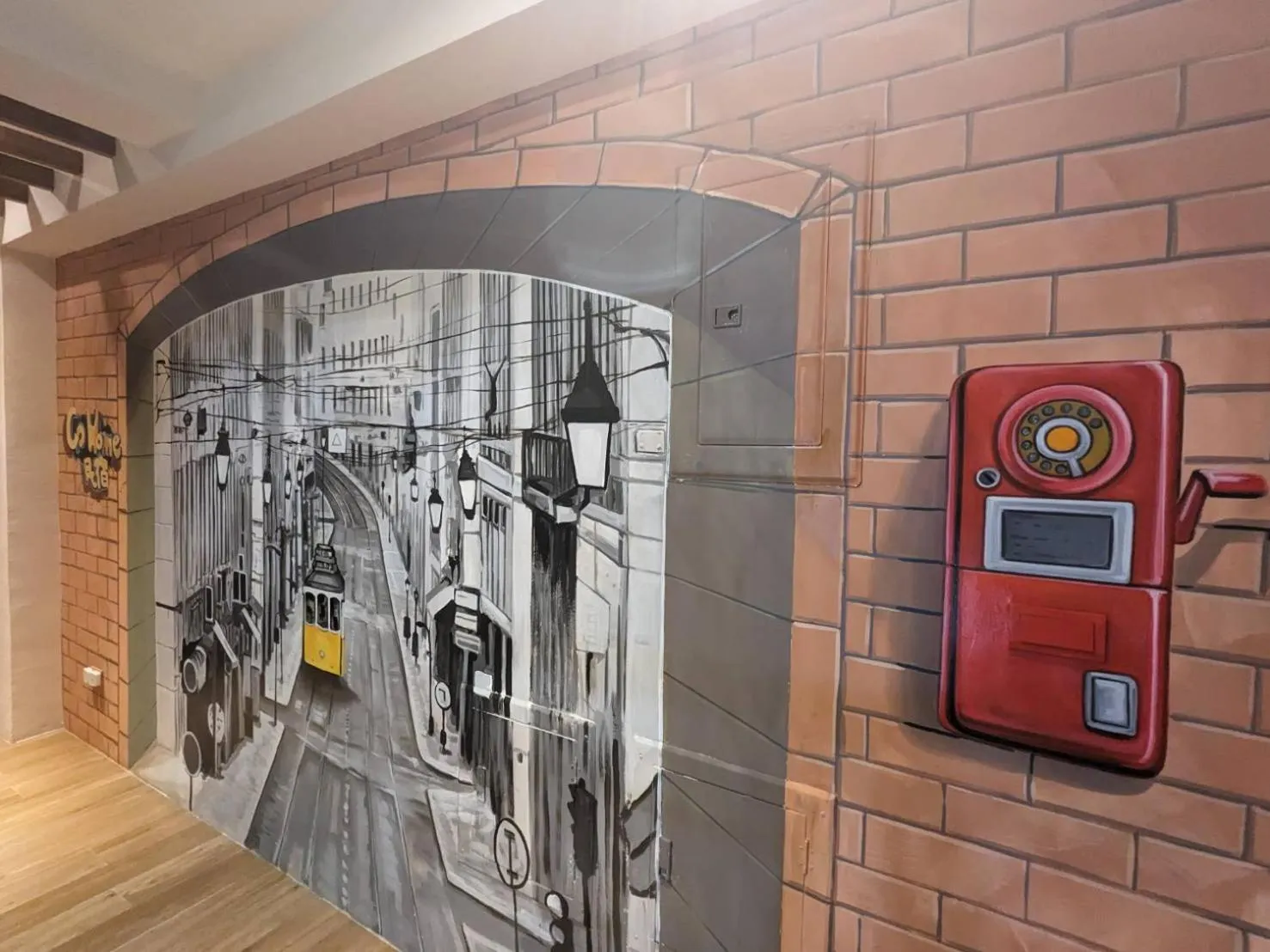 Decorative detail in Go Home Homestay