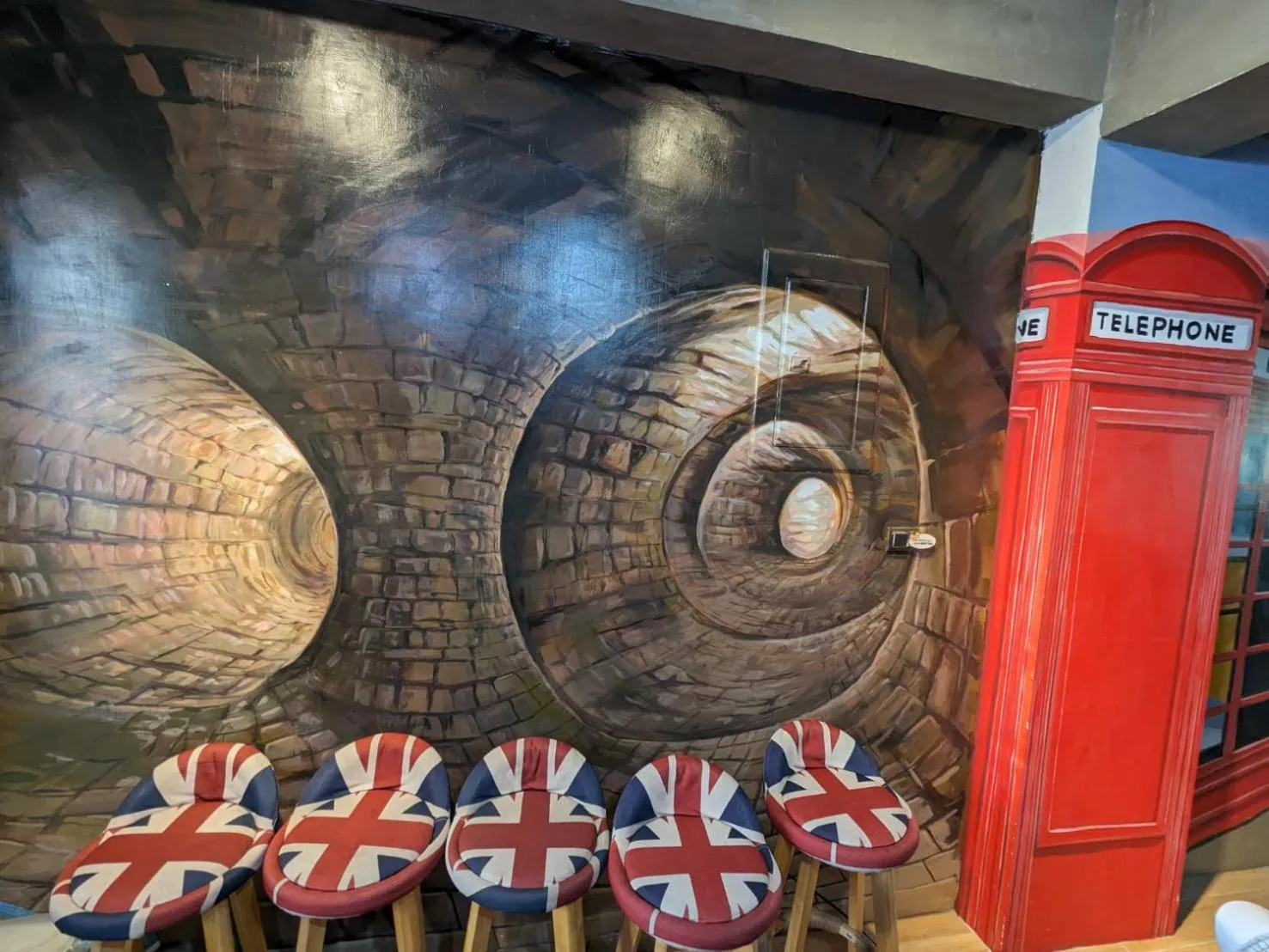 Decorative detail in Go Home Homestay