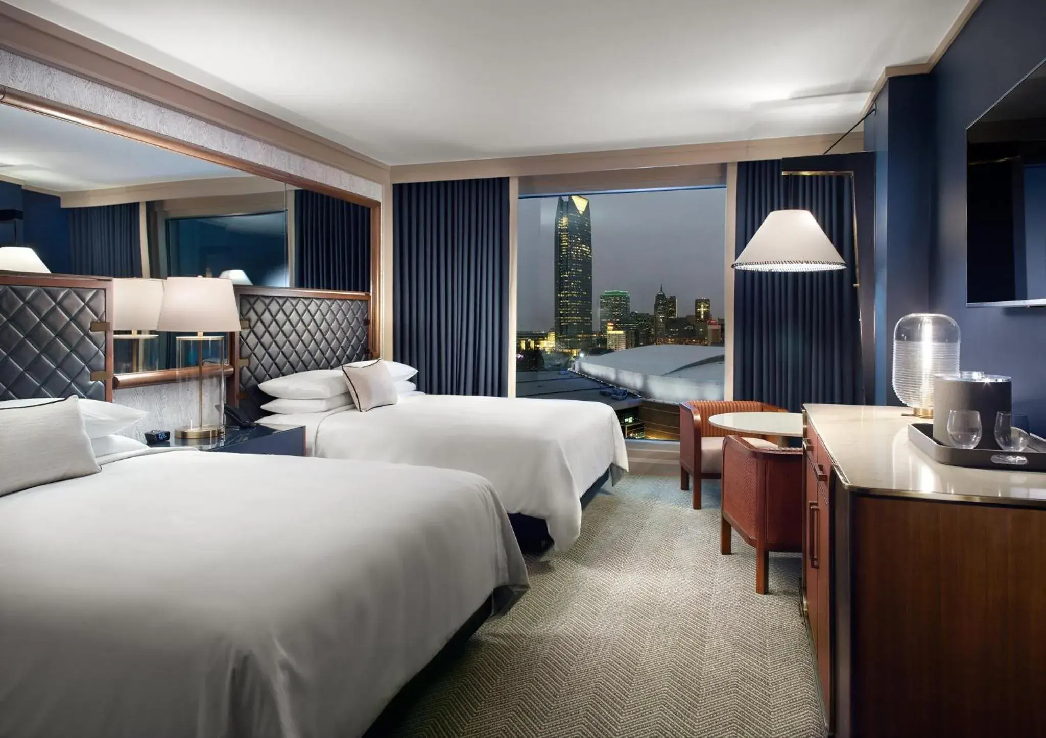 Photo of the whole room, Bed in Omni Oklahoma City Hotel Photo of the whole room, Bed in Omni Oklahoma City Hotel