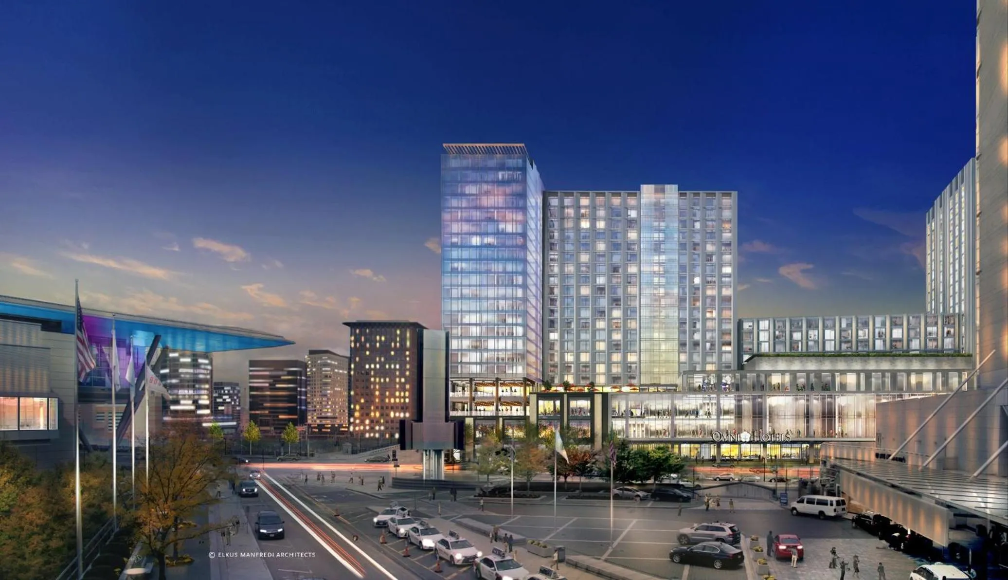 View (from property/room) in Omni Boston Hotel at the Seaport