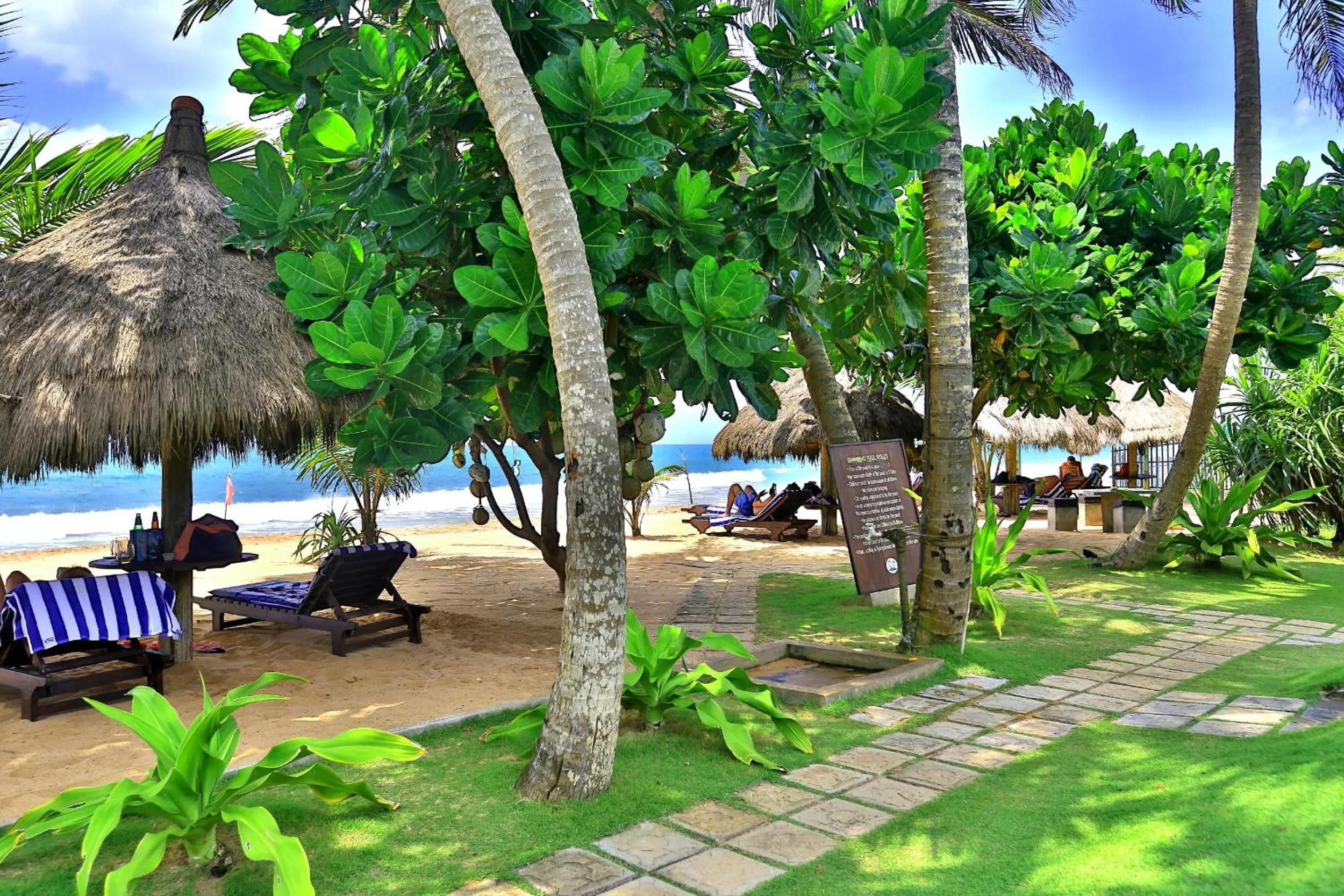 Patio in Sea Rock Villa