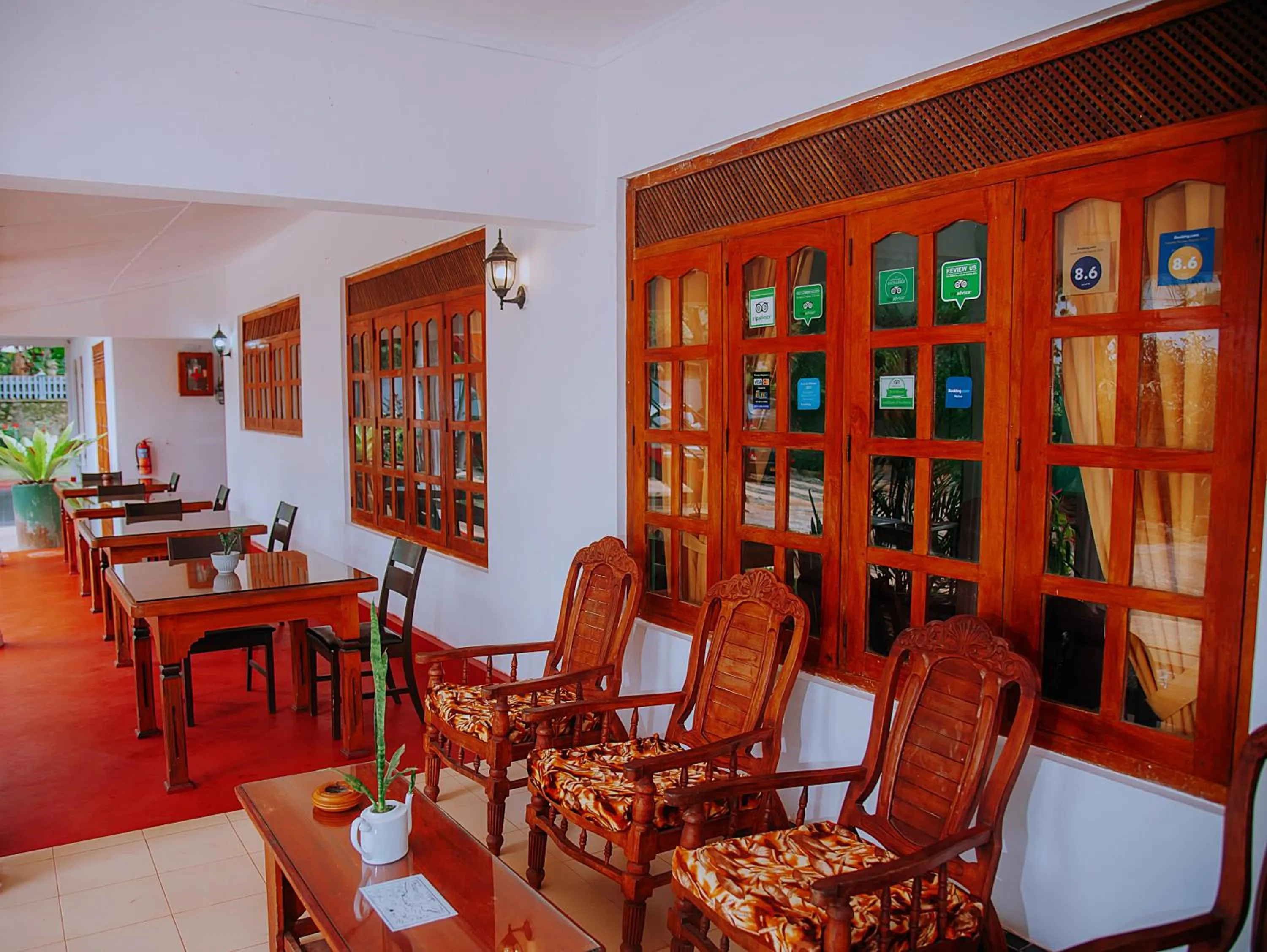 Seating area in Freedom Guest Inn Ella