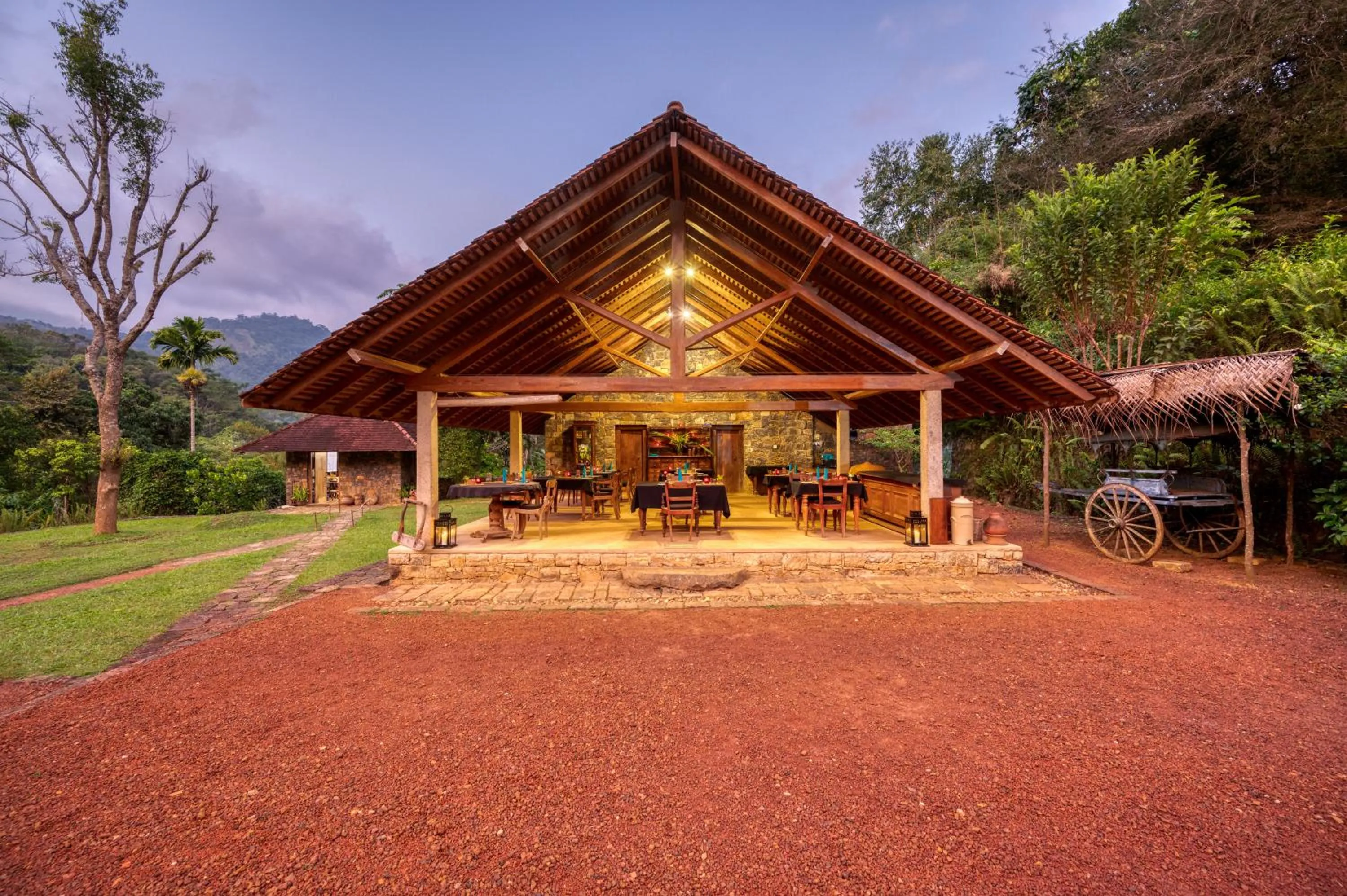 Dining area in Living Heritage Koslanda