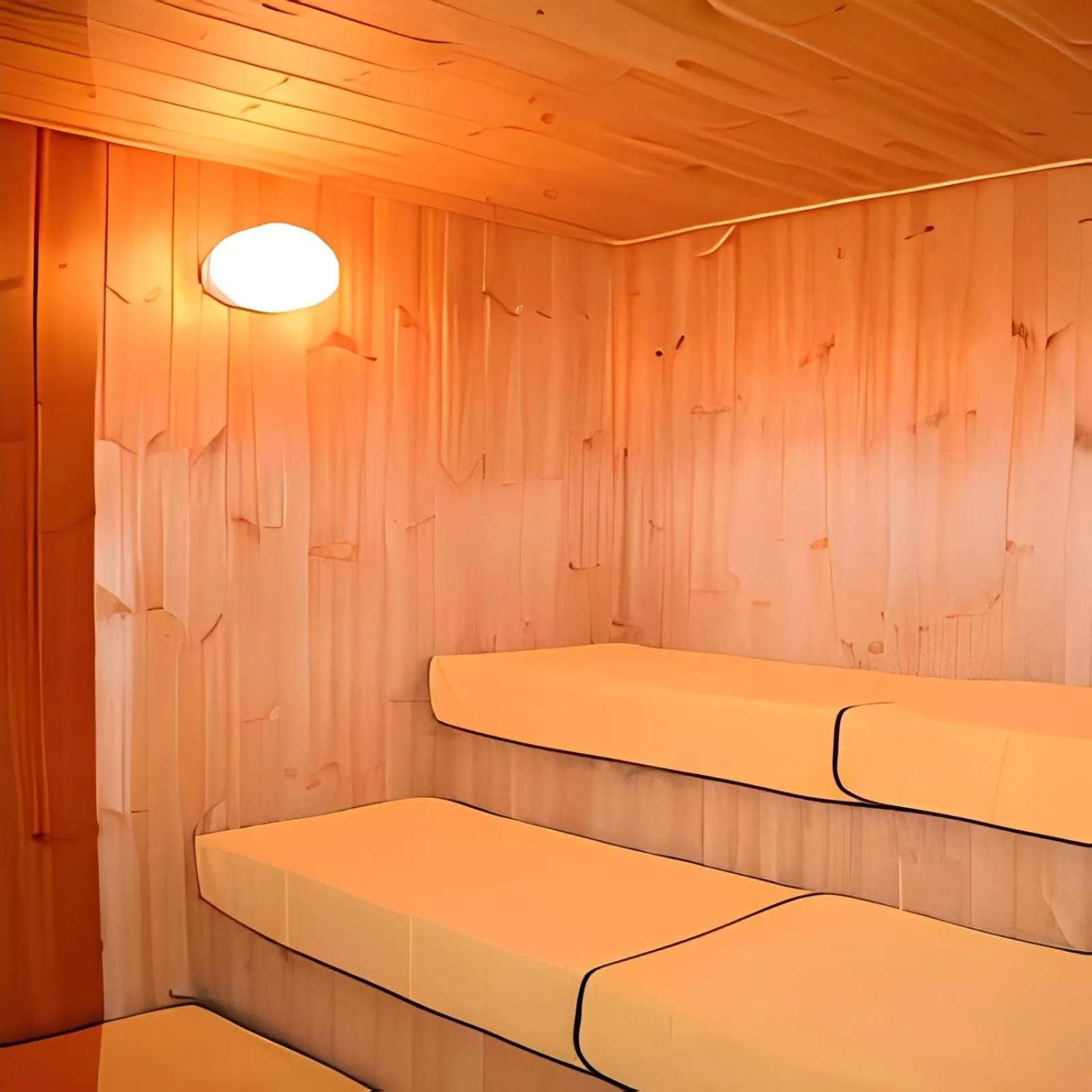 Bed in Hotel Capital in Yamagata