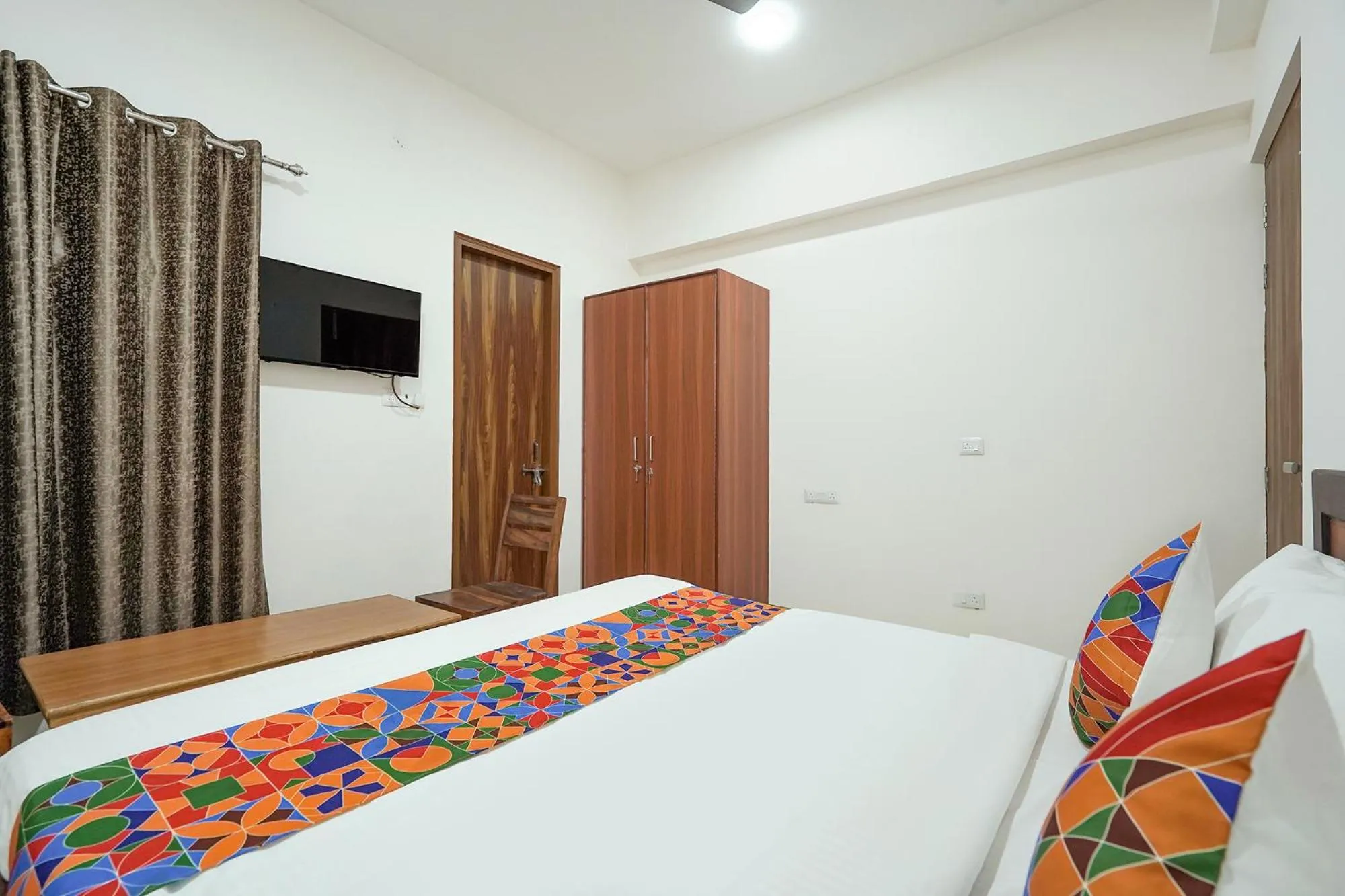 Bed in FabHotel Urban Villa