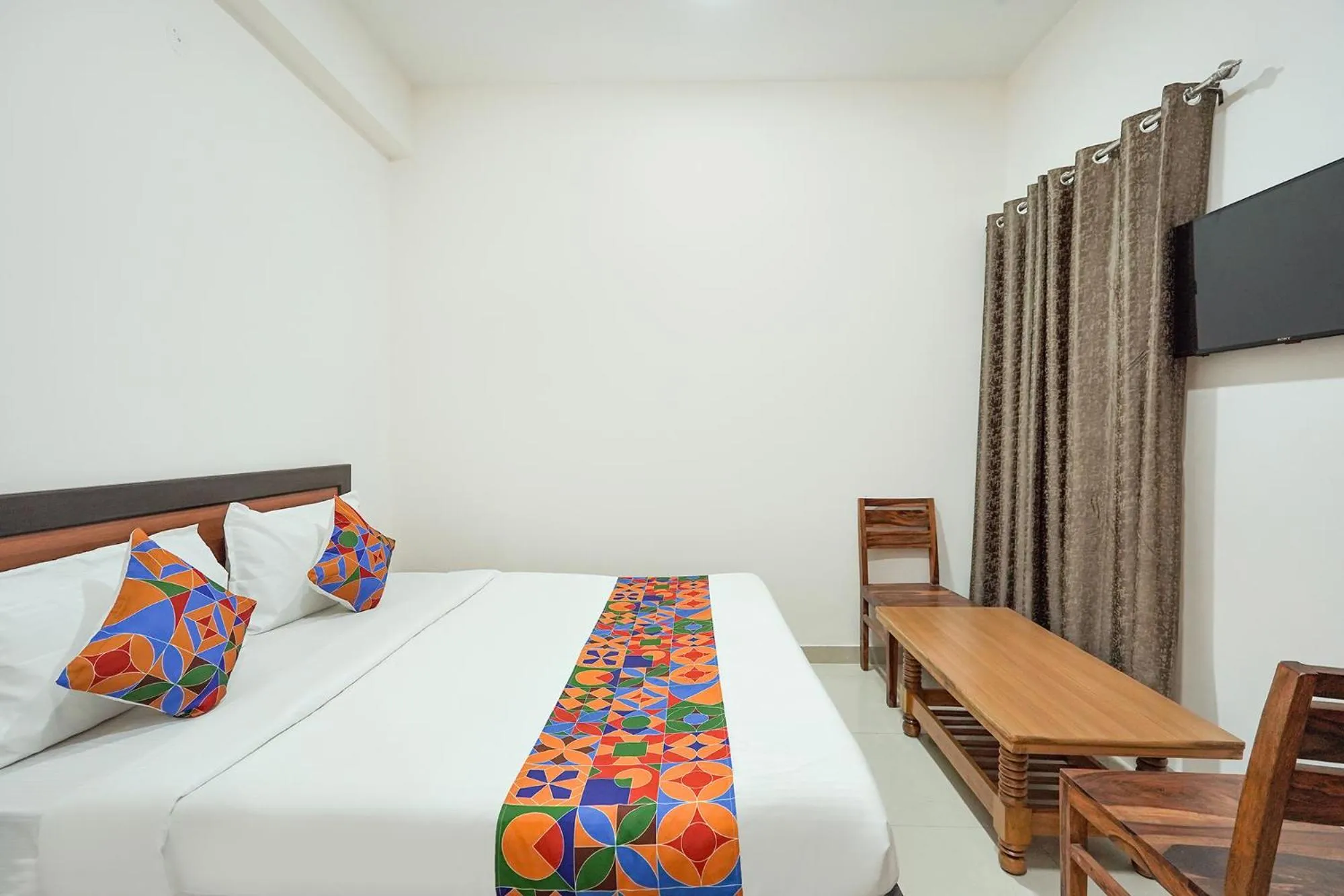 Bed in FabHotel Urban Villa