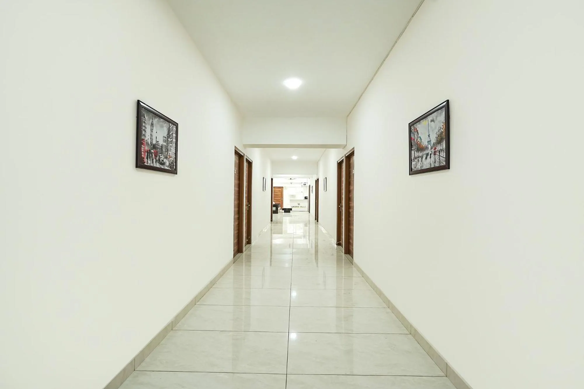 Lobby or reception in FabHotel Urban Villa
