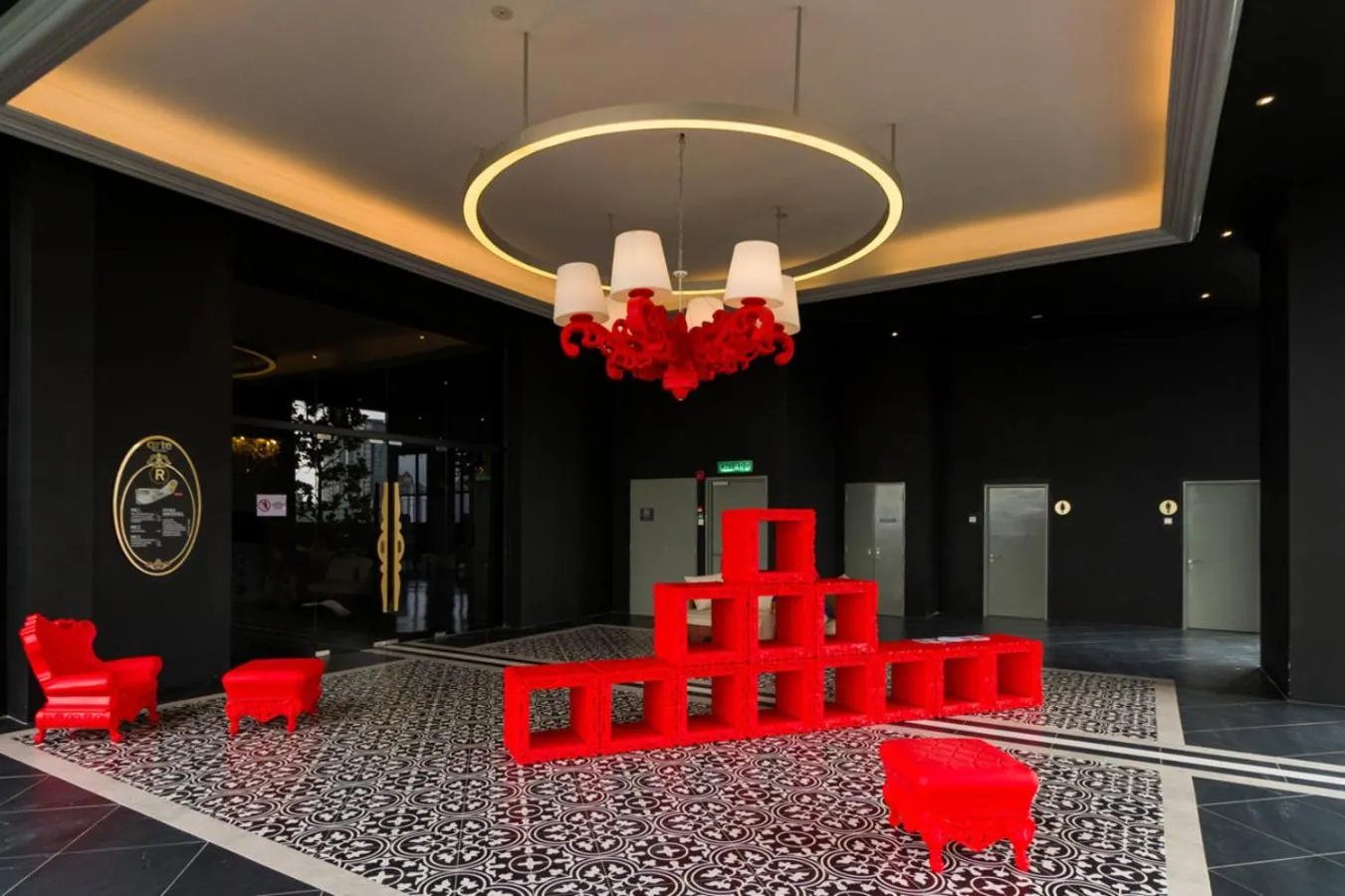 Seating area in Zetter Suite Arte Mont Kiara