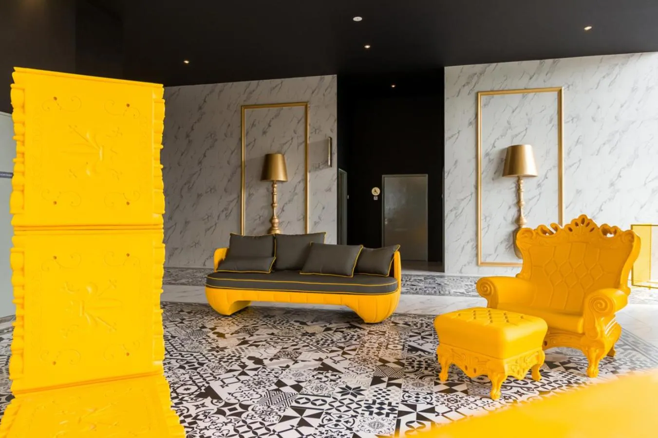 Seating area in Zetter Suite Arte Mont Kiara