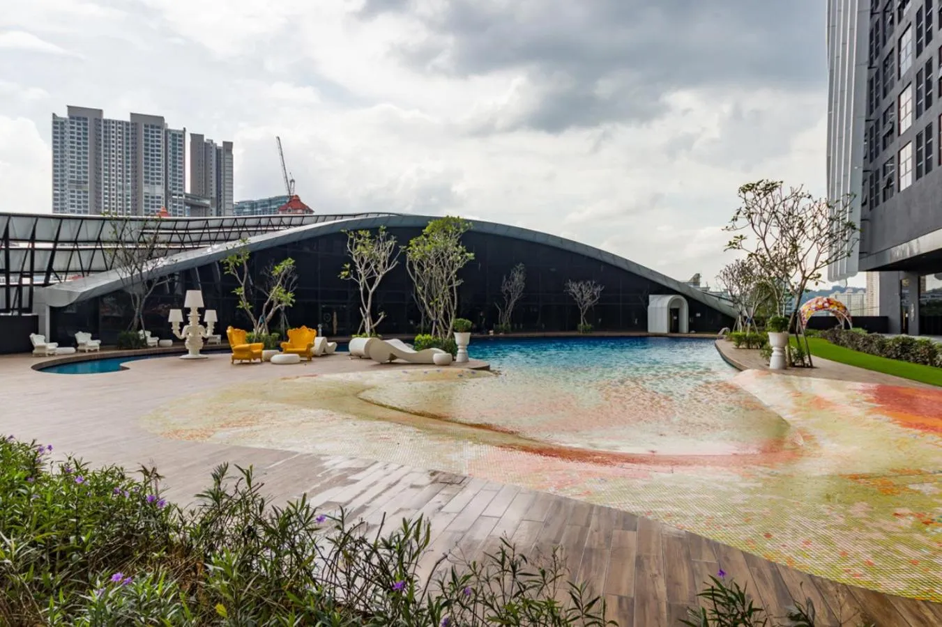 Swimming pool in Zetter Suite Arte Mont Kiara