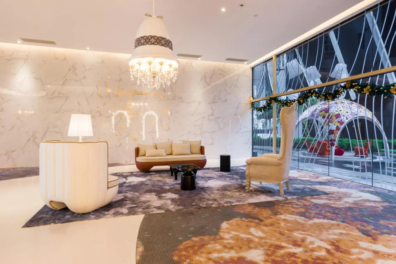 Seating area in Zetter Suite Arte Mont Kiara