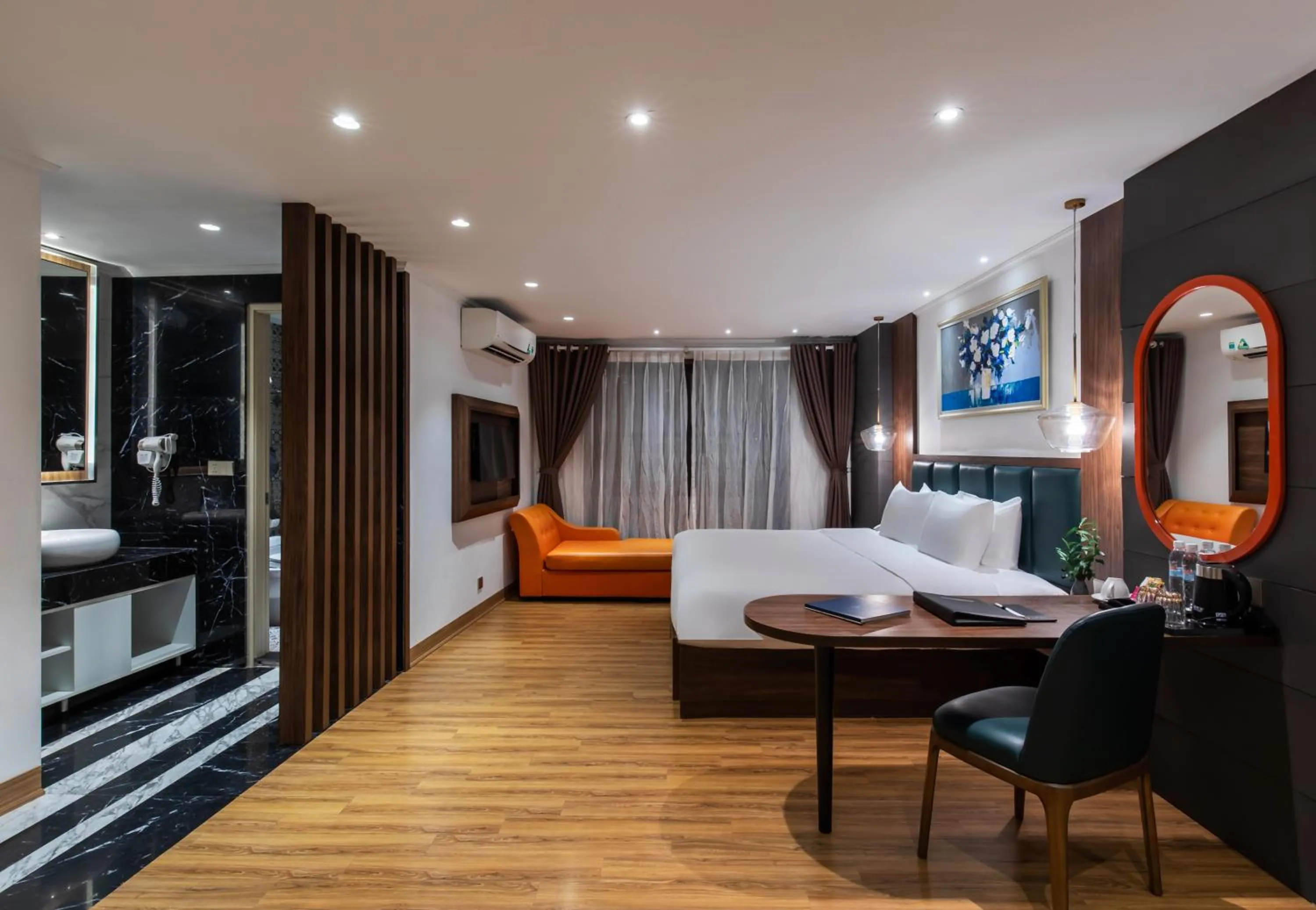 Bed in Bendecir Hotel & Spa