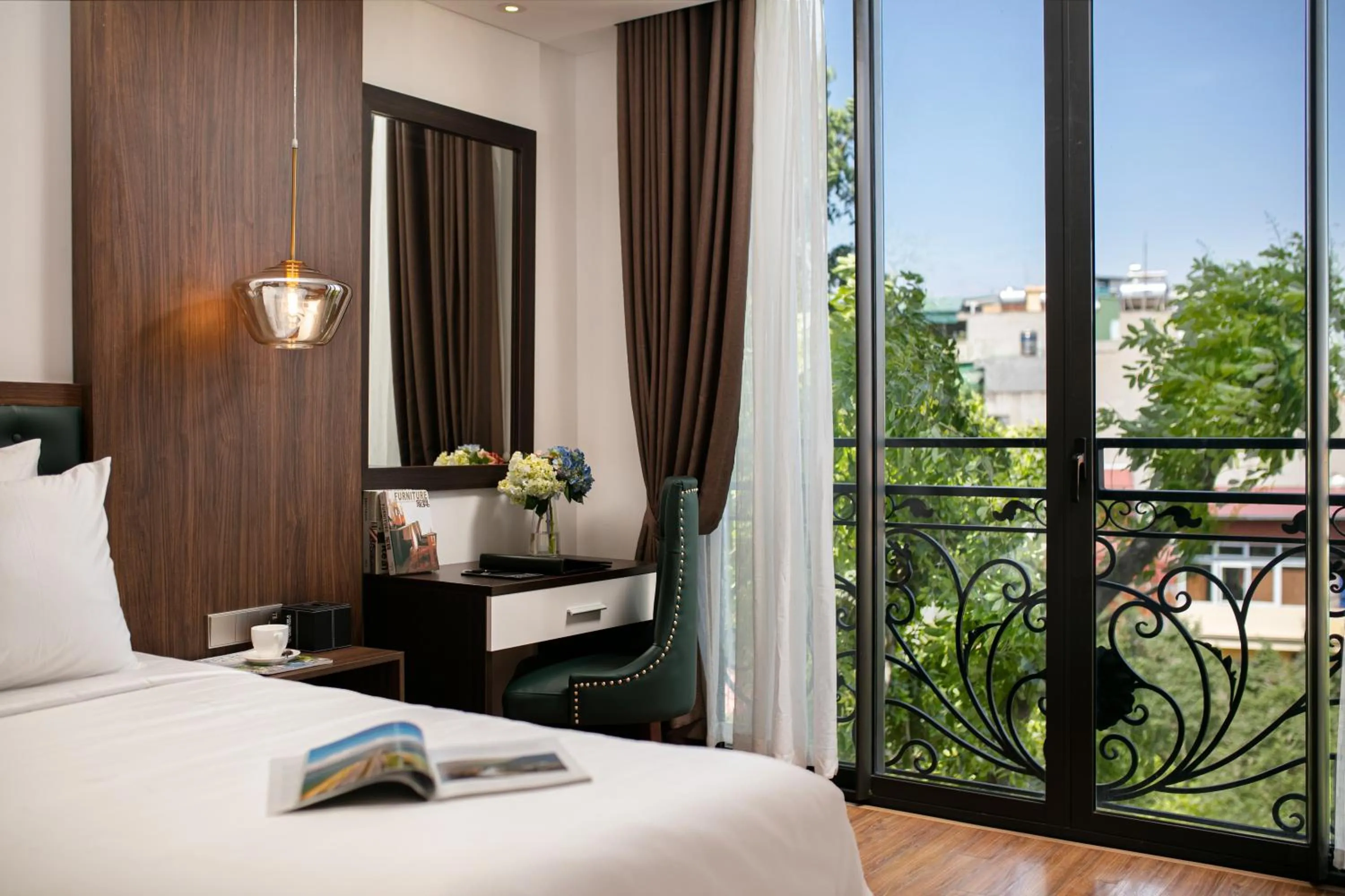 Bed in Bendecir Hotel & Spa