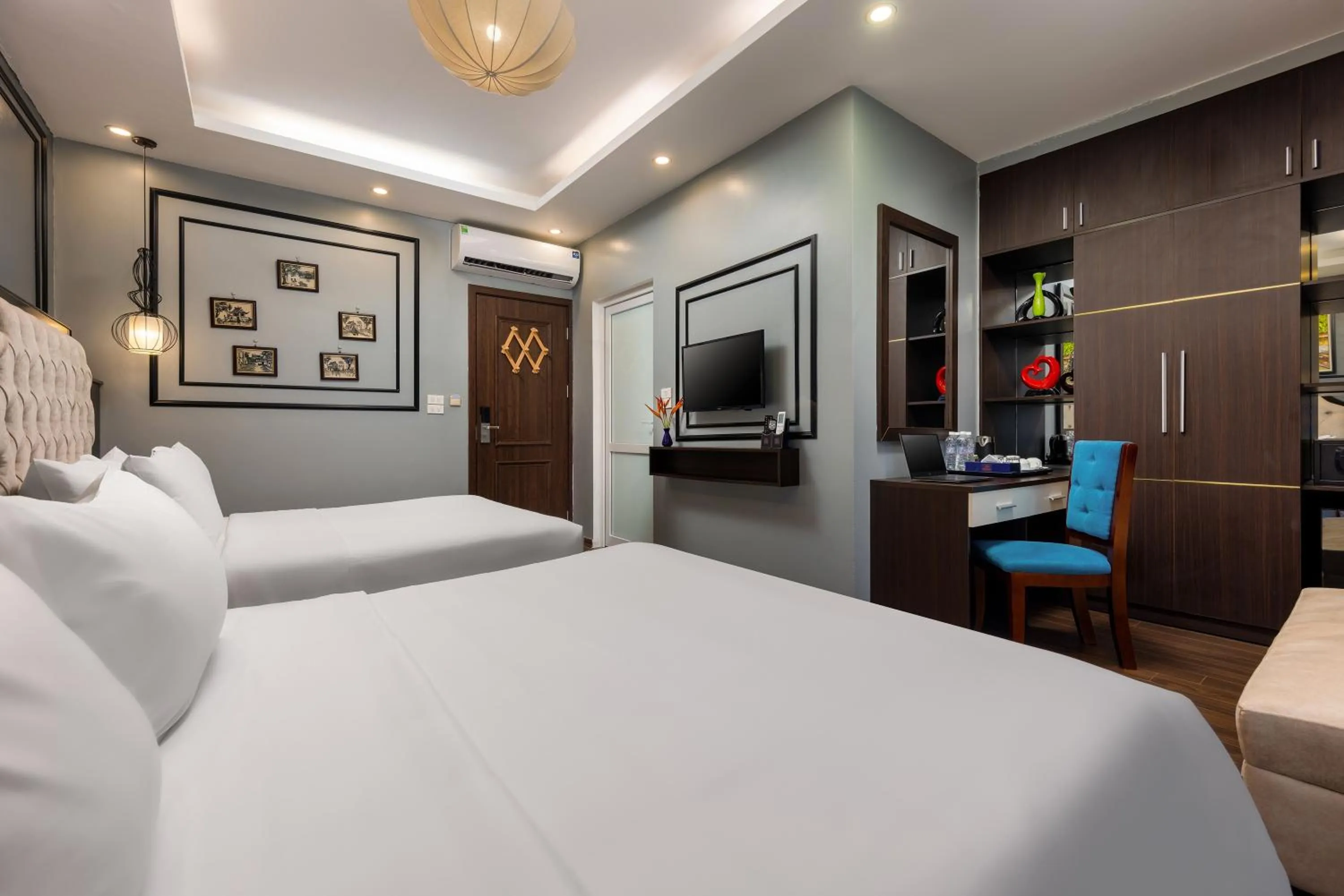 Bed in Bendecir Hotel & Spa