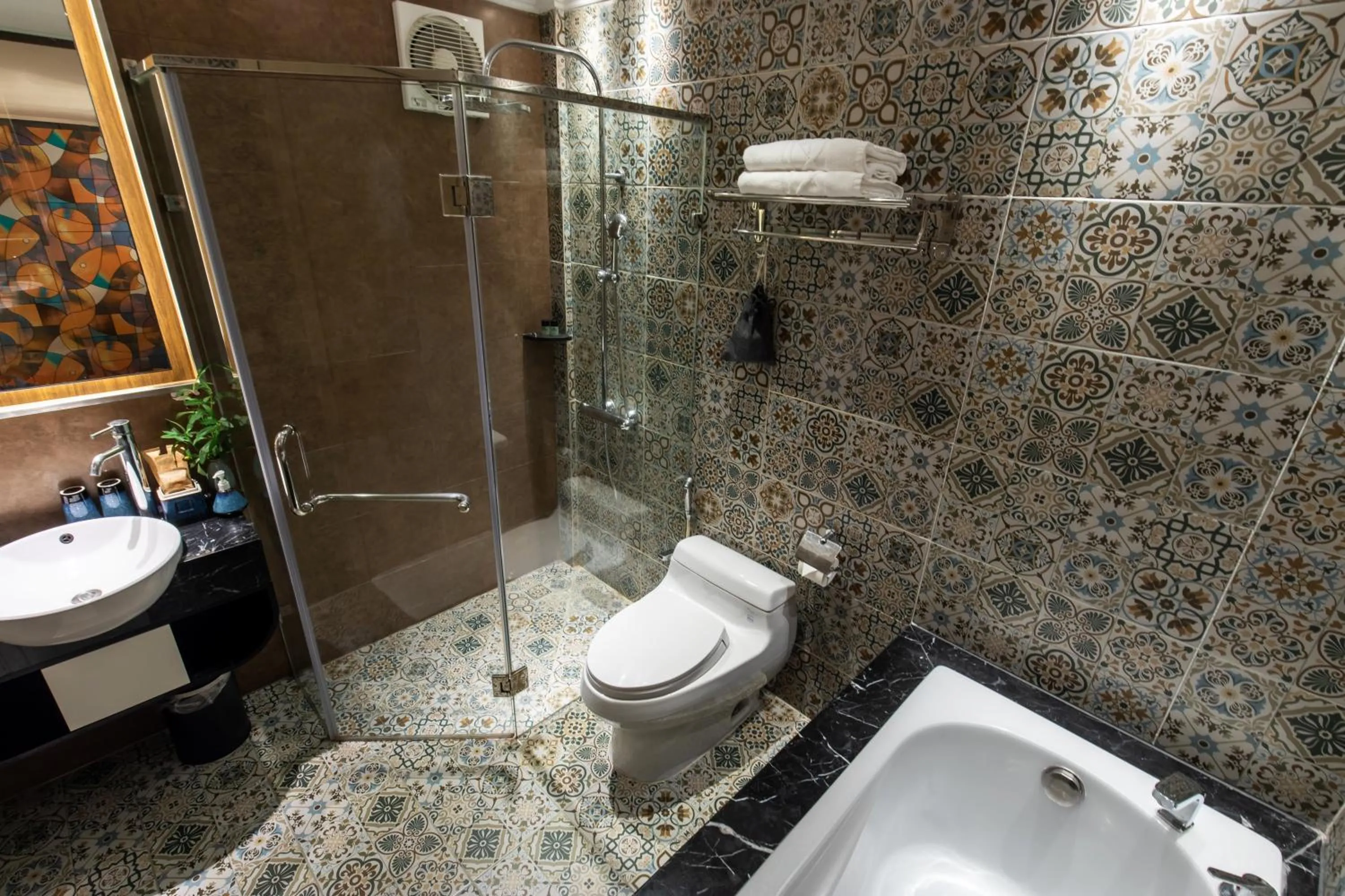 Toilet in Bendecir Hotel & Spa