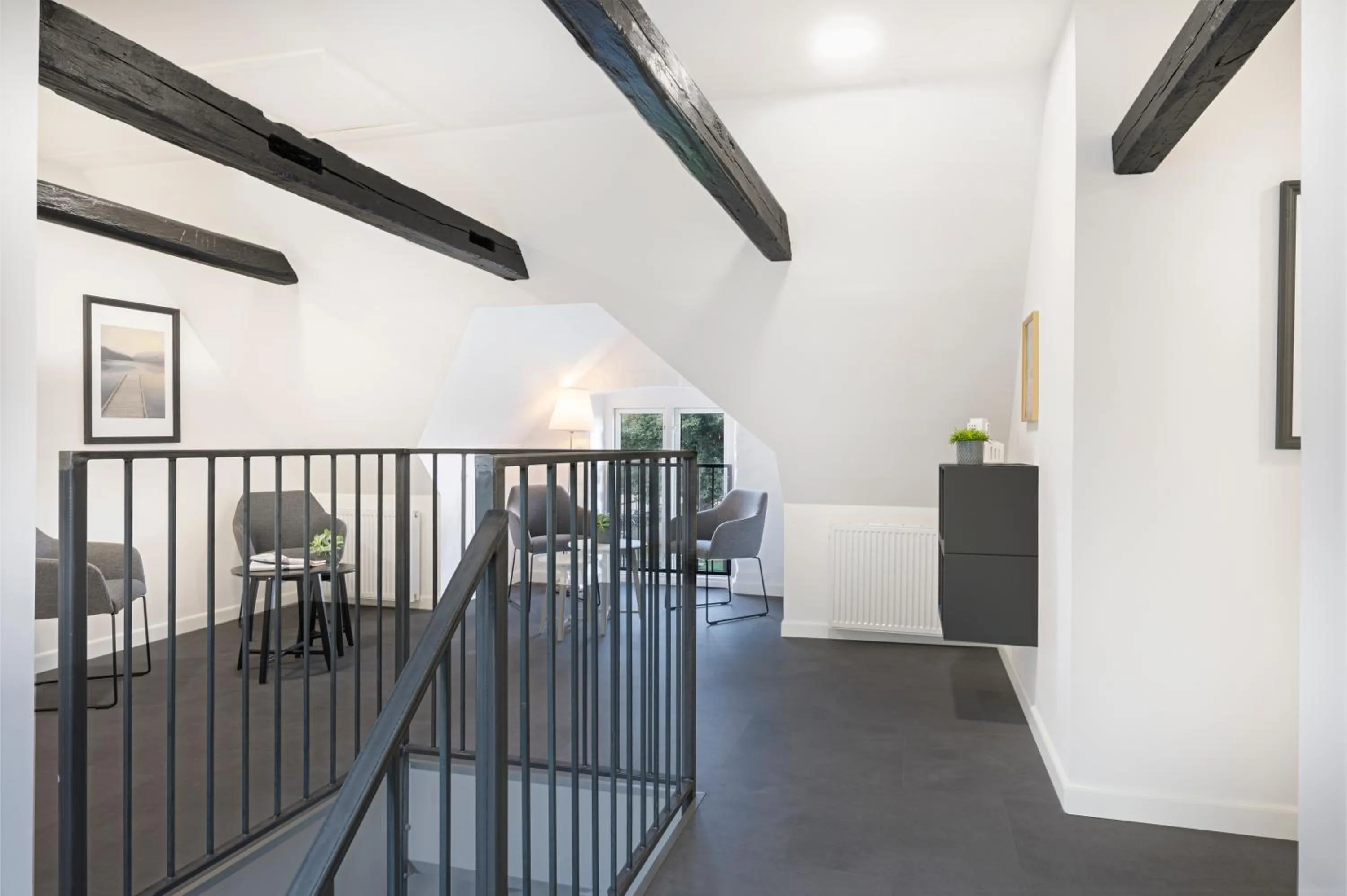 Seating area in Kragsbjerggaard