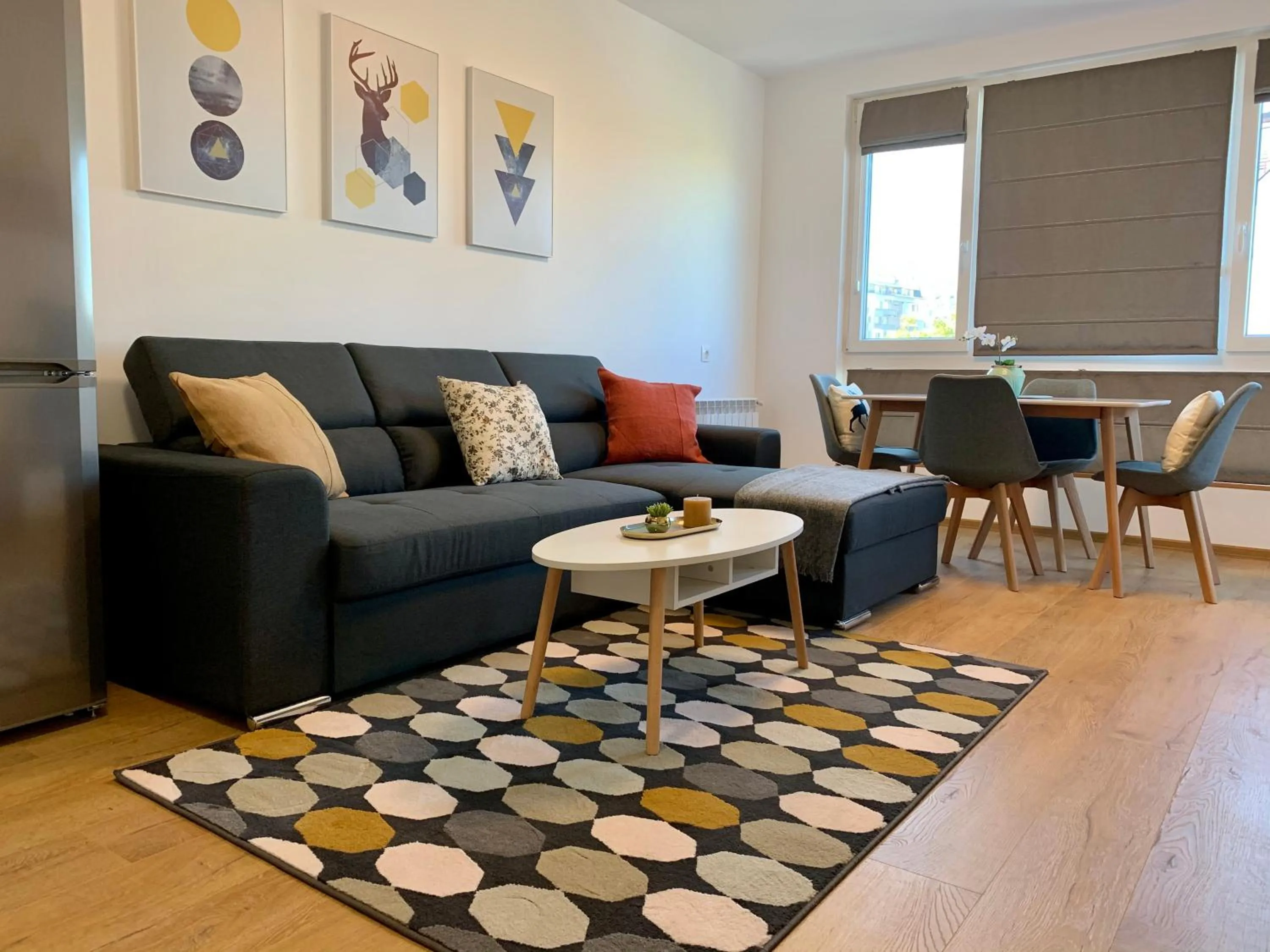 Living room in Gardenia Apartments