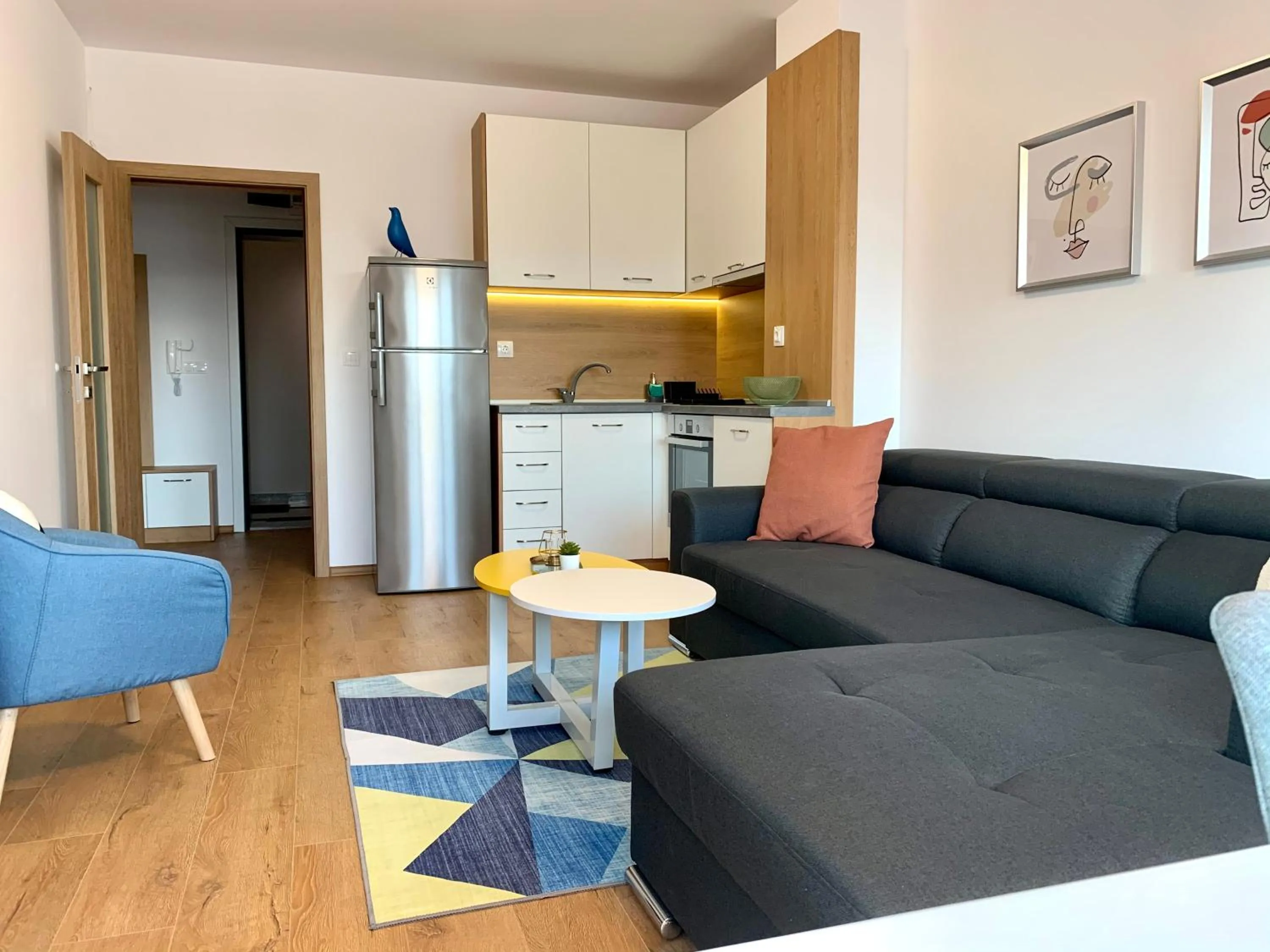 Living room in Gardenia Apartments