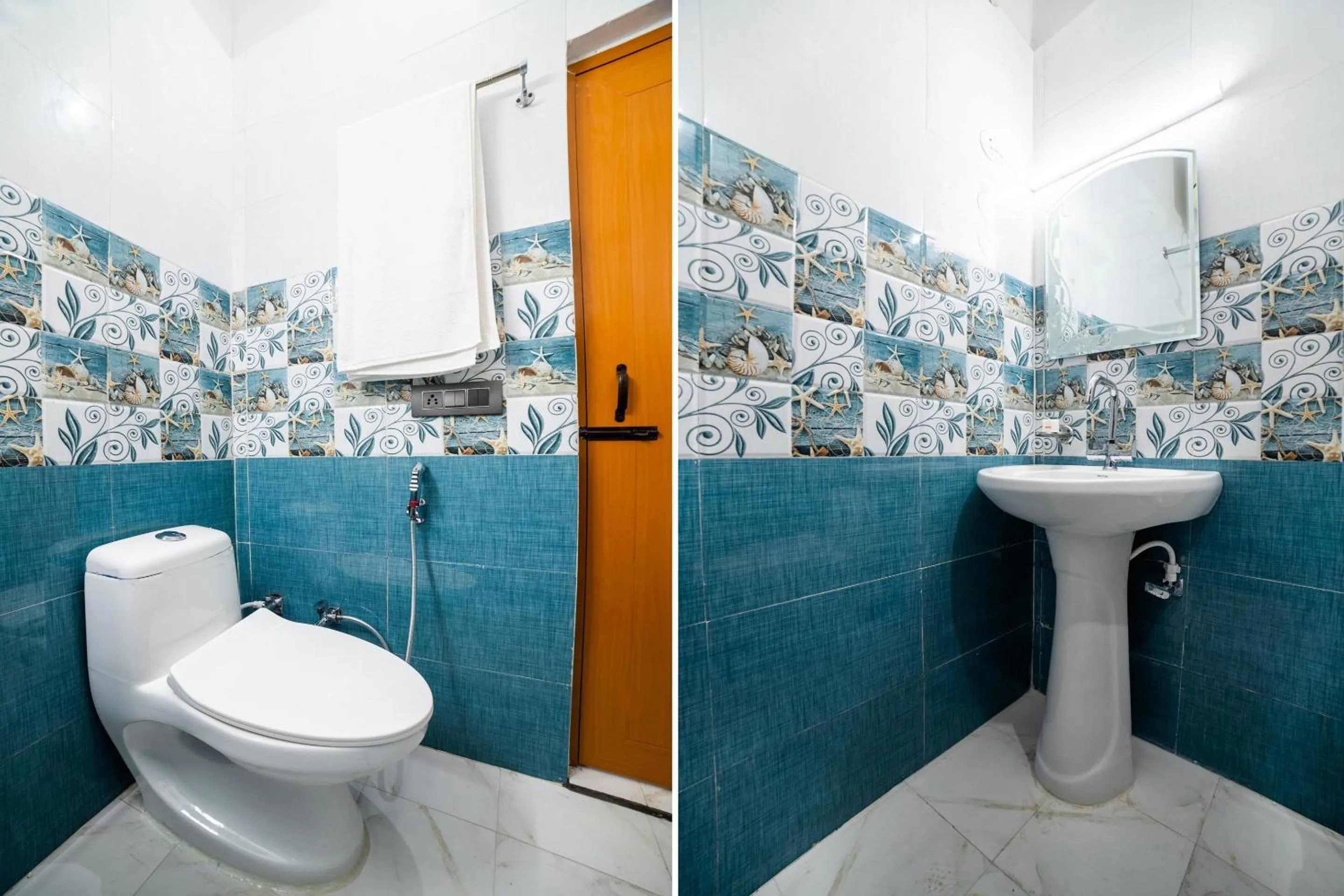 Bathroom in Hotel O Home Gautam Homestay