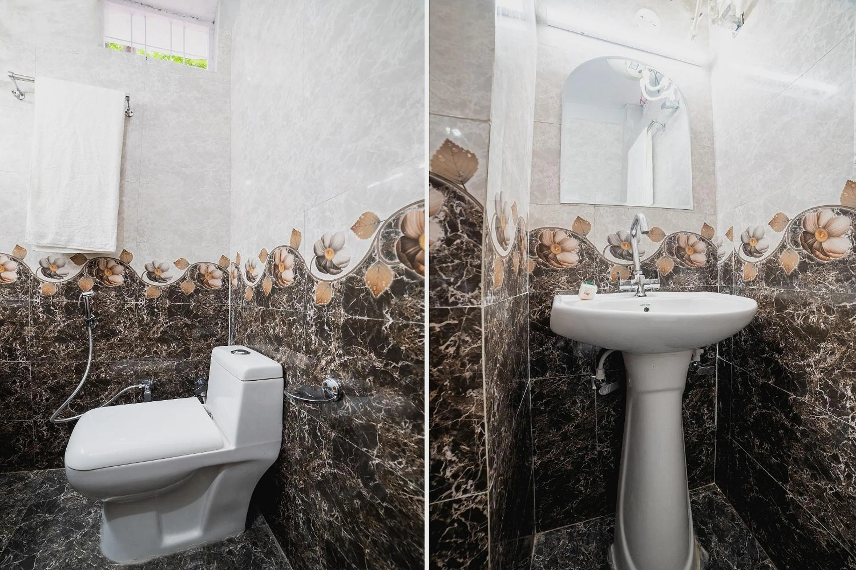 Bathroom in Hotel O Home Gautam Homestay