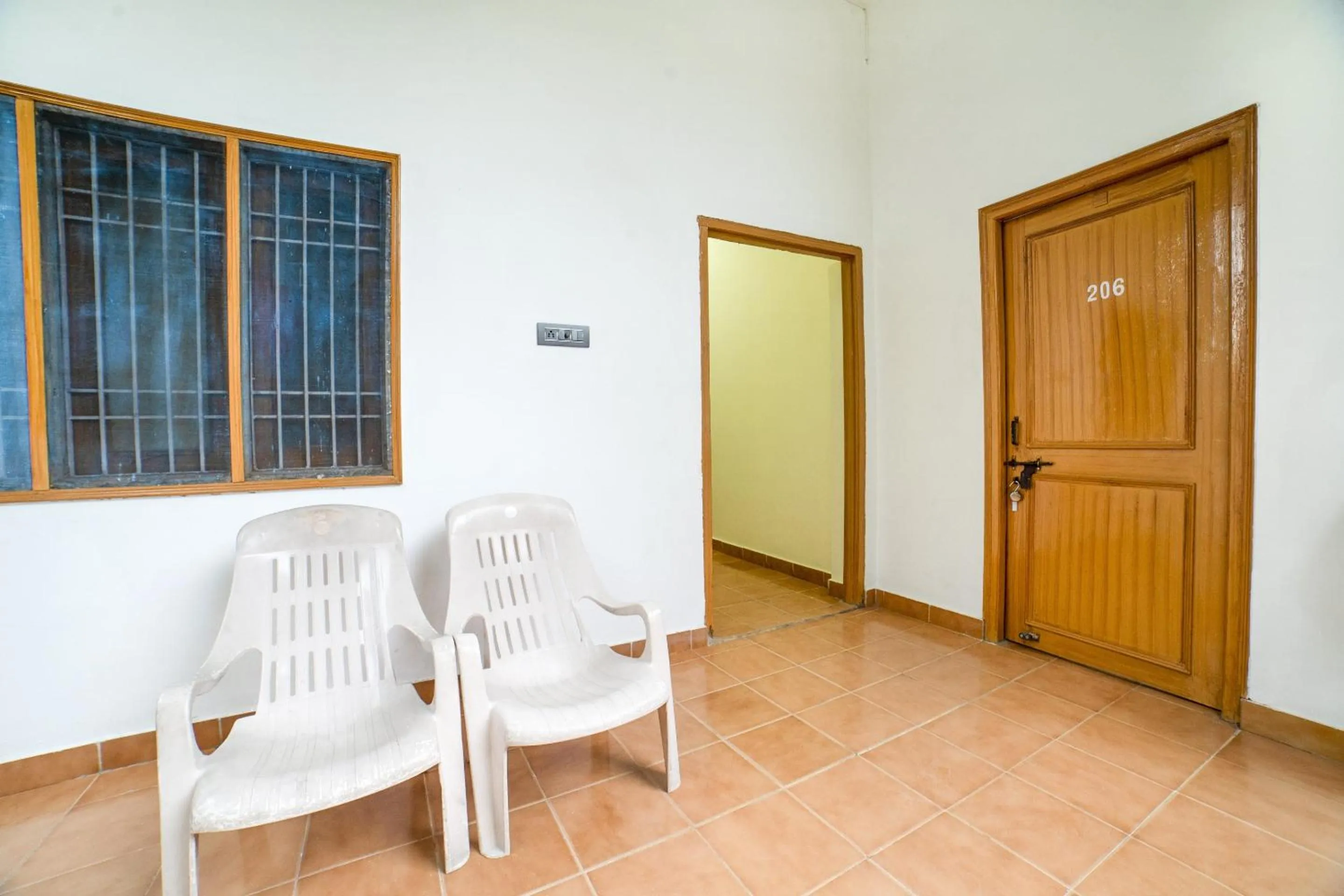 Balcony/Terrace in Hotel O Home Gautam Homestay