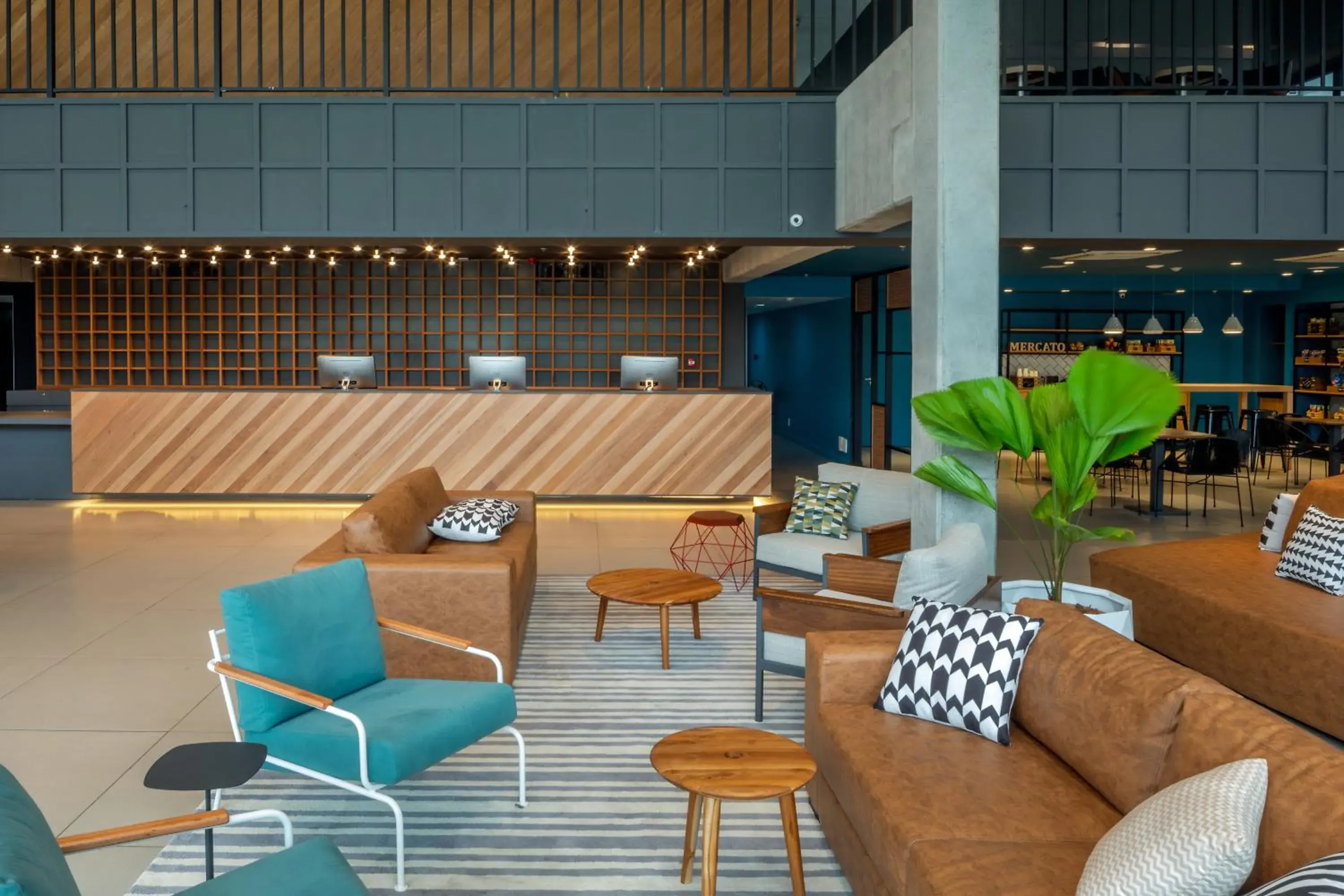 Lobby or reception in Linx Galeão by Wish Lobby or reception in Linx Galeão by Wish