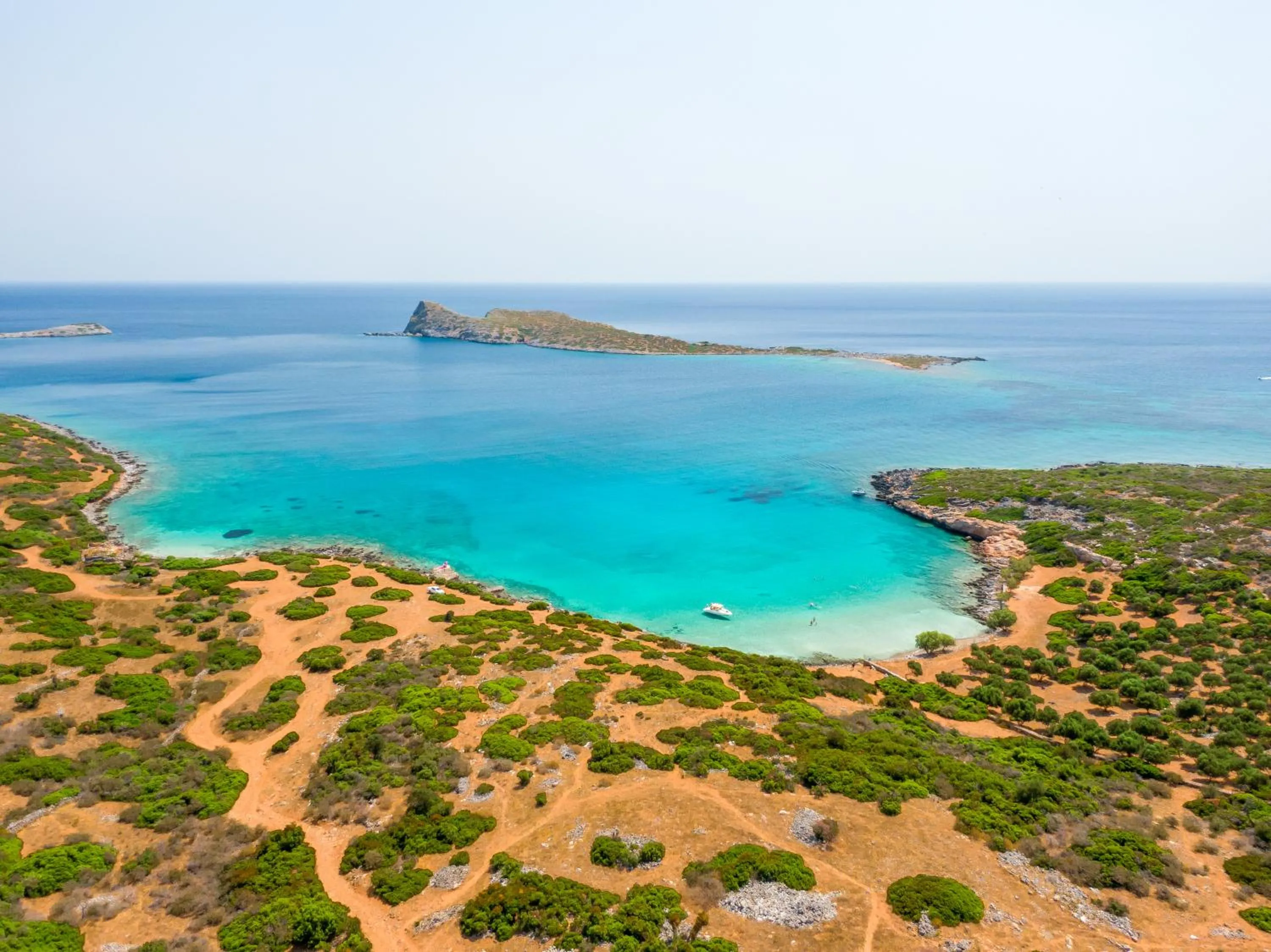 Natural landscape in Elounda Alikes Suites & Studios
