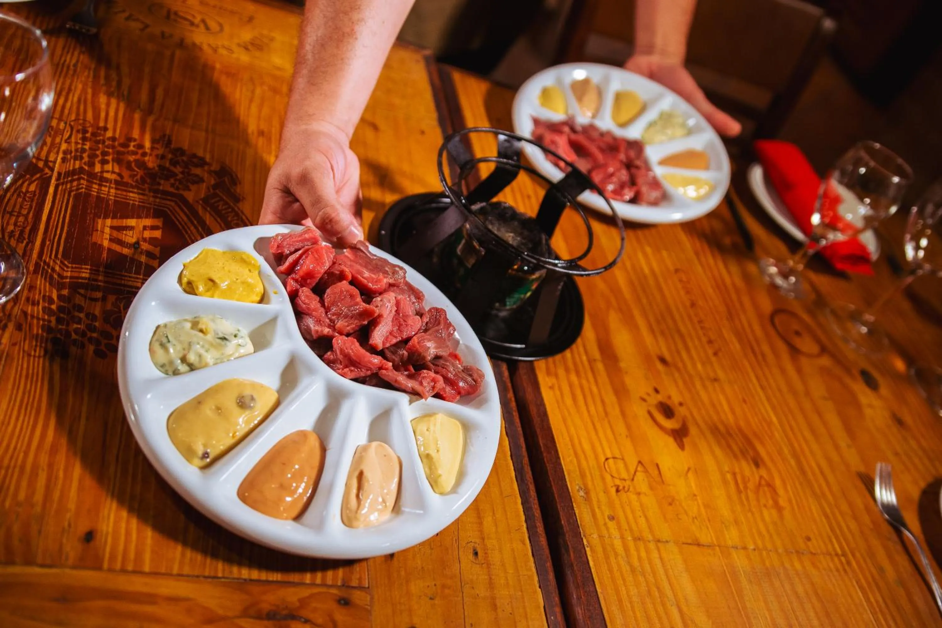 Food and drinks in Village Le Canton