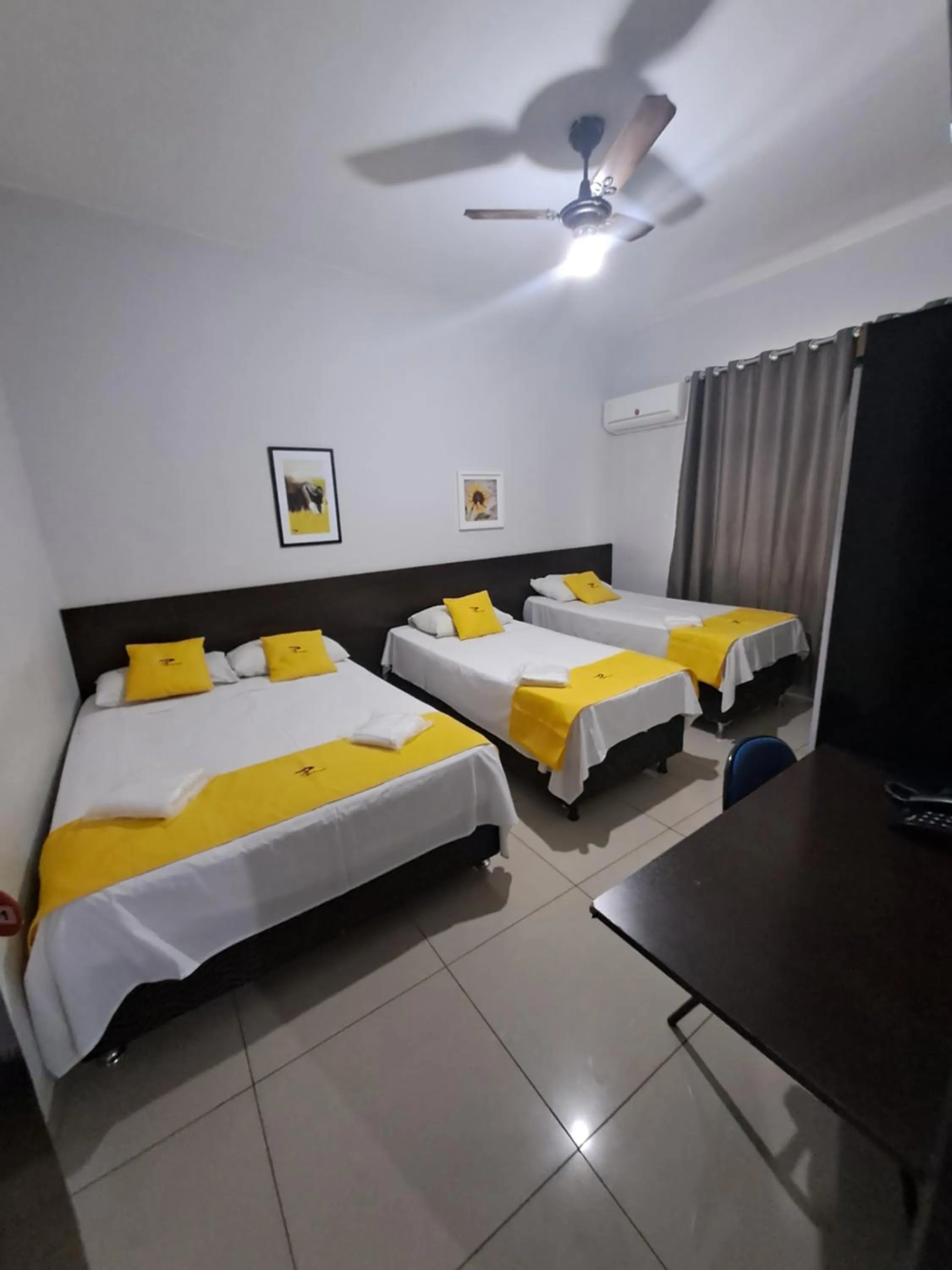 Bed in Hotel Panorama, Cuiabá