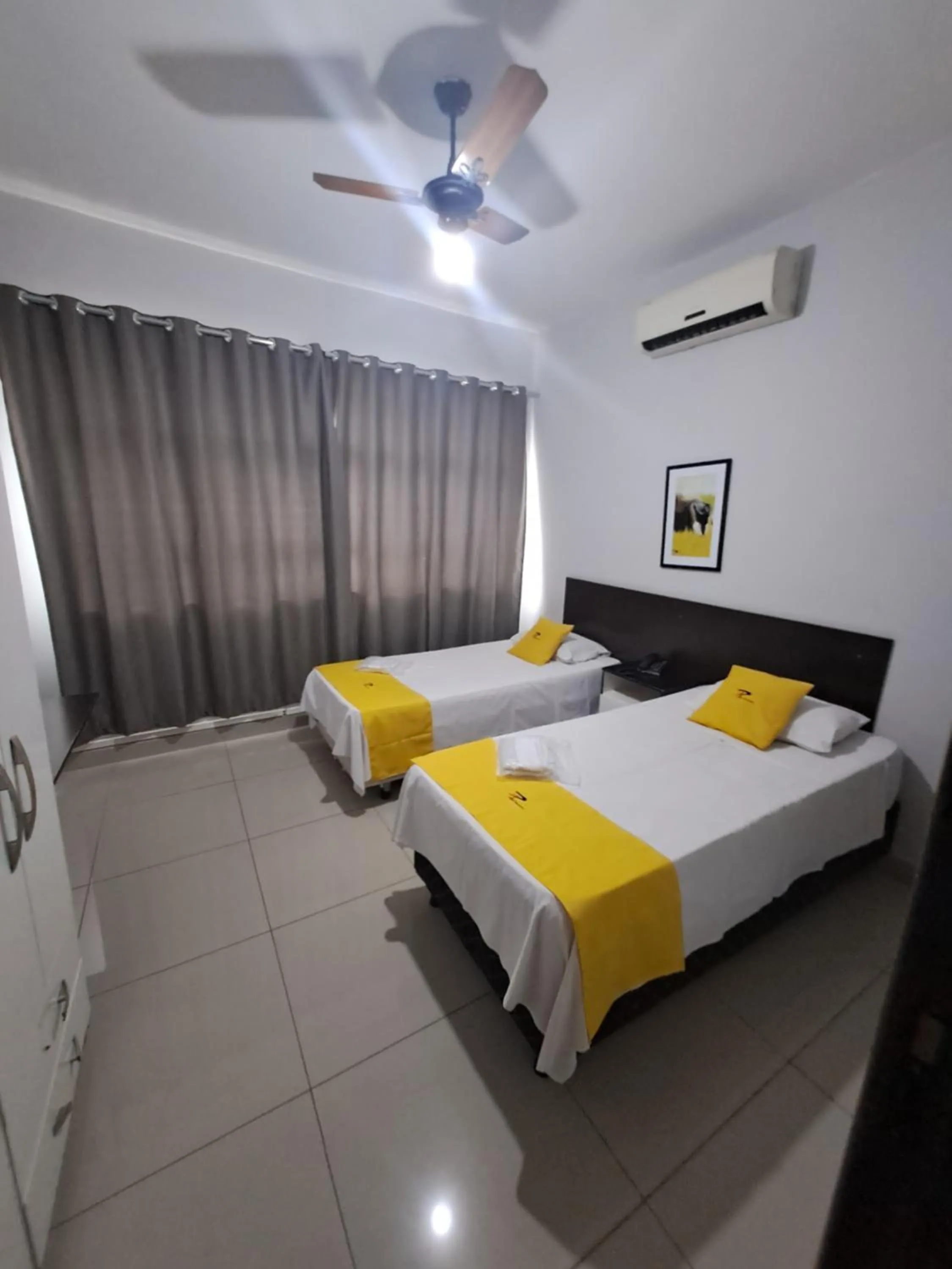 Bed in Hotel Panorama, Cuiabá