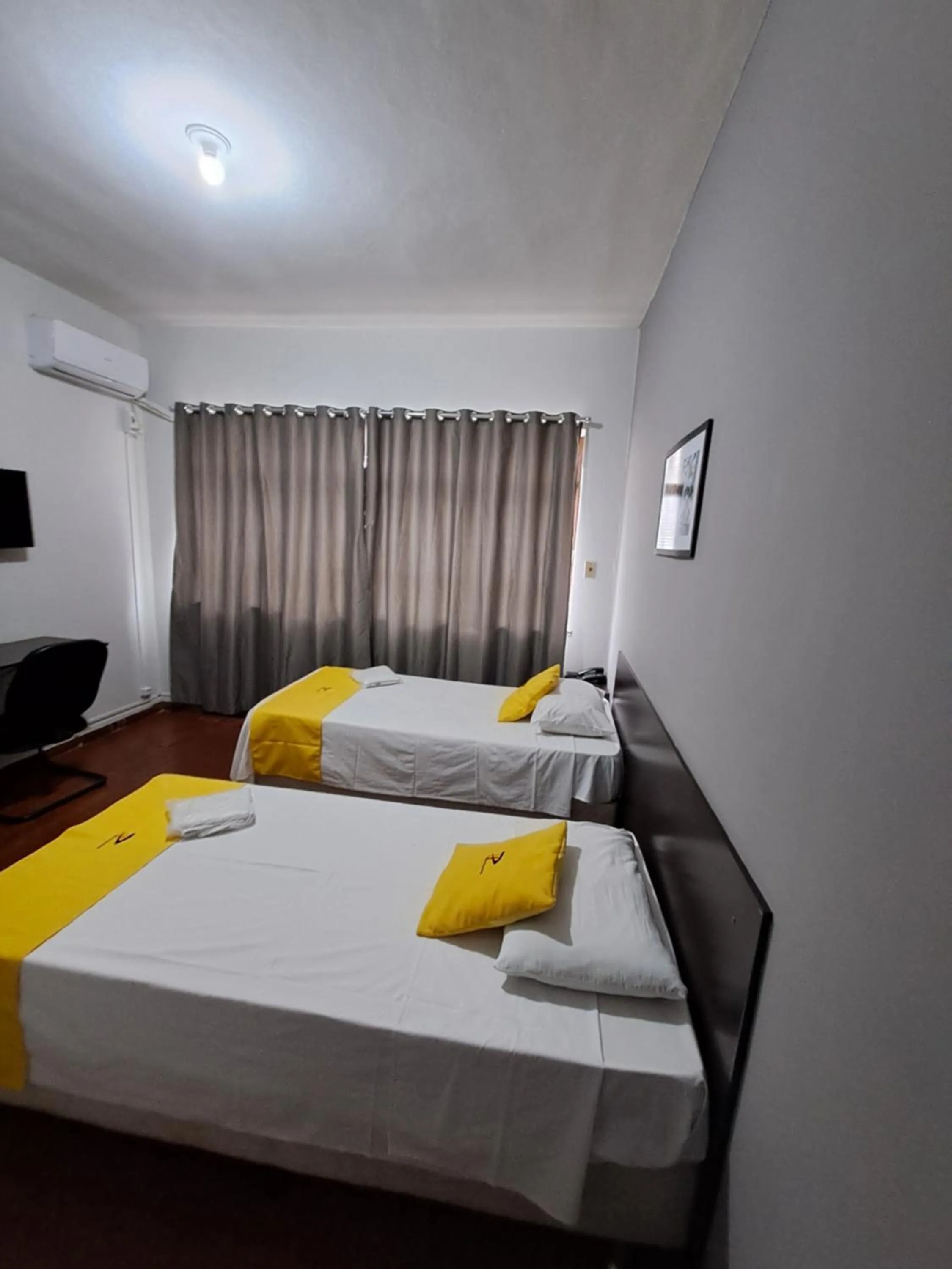 Bed in Hotel Panorama, Cuiabá