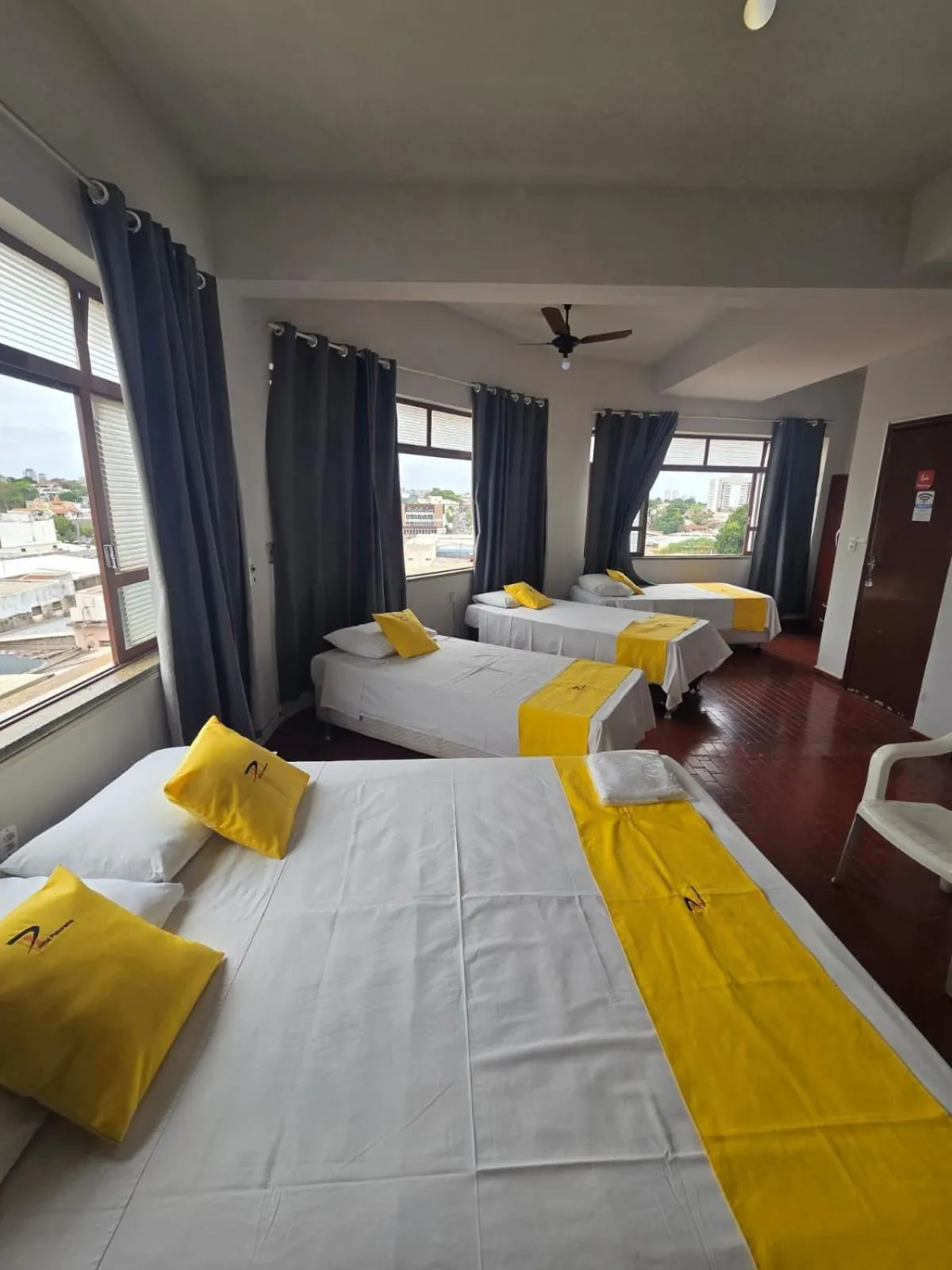 Bed in Hotel Panorama, Cuiabá