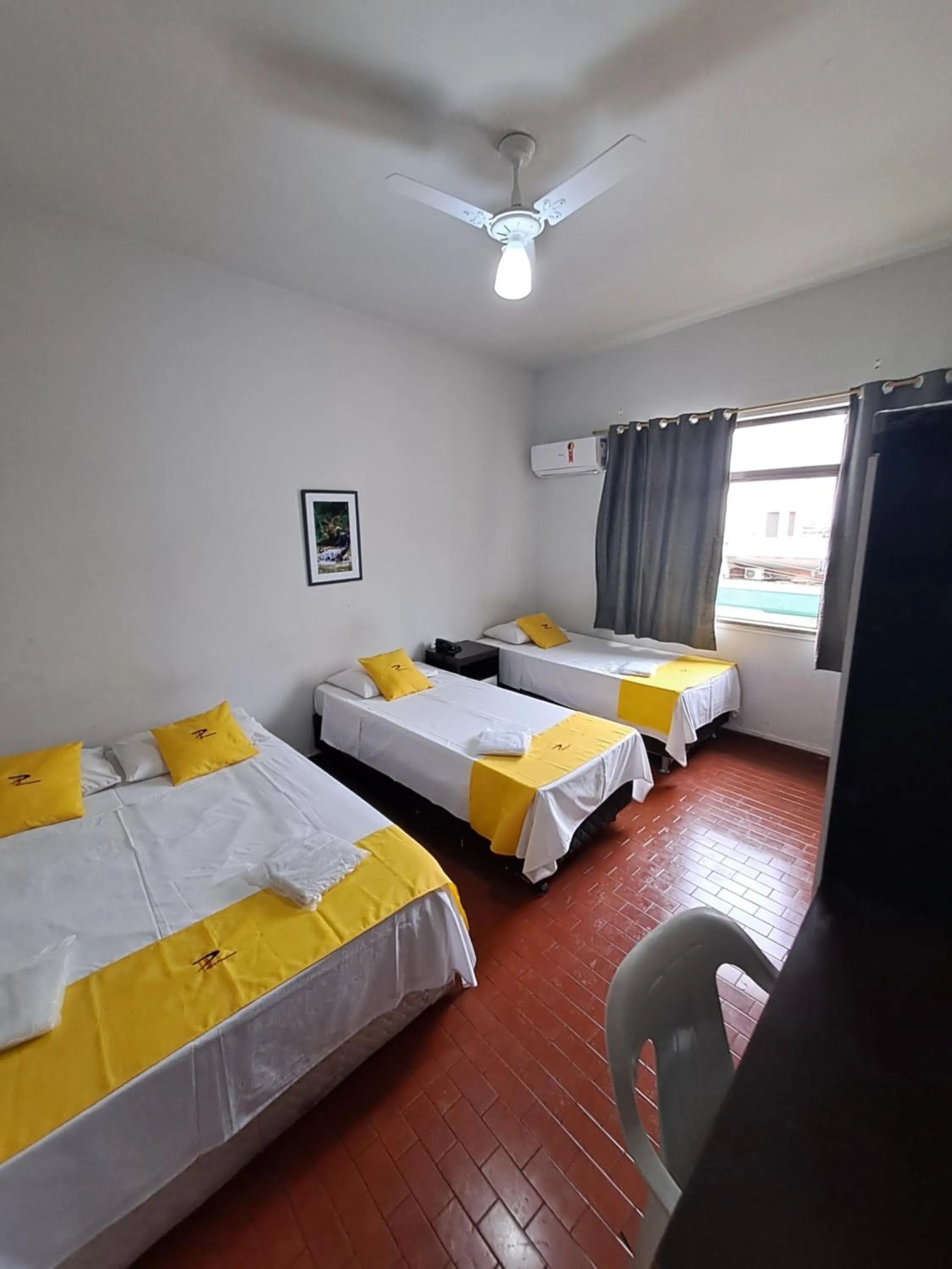 Bed in Hotel Panorama, Cuiabá